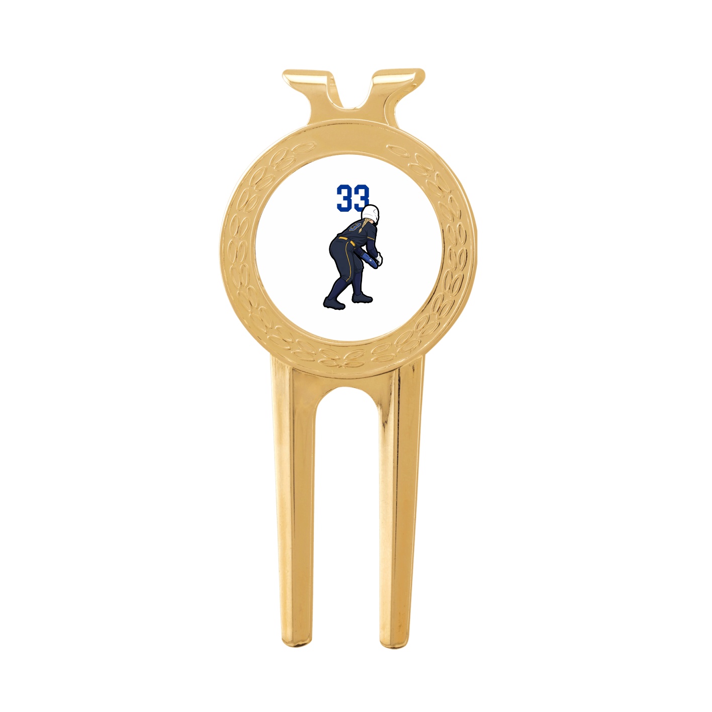 Divot Tool with Ball Marker — Number Top in Classic