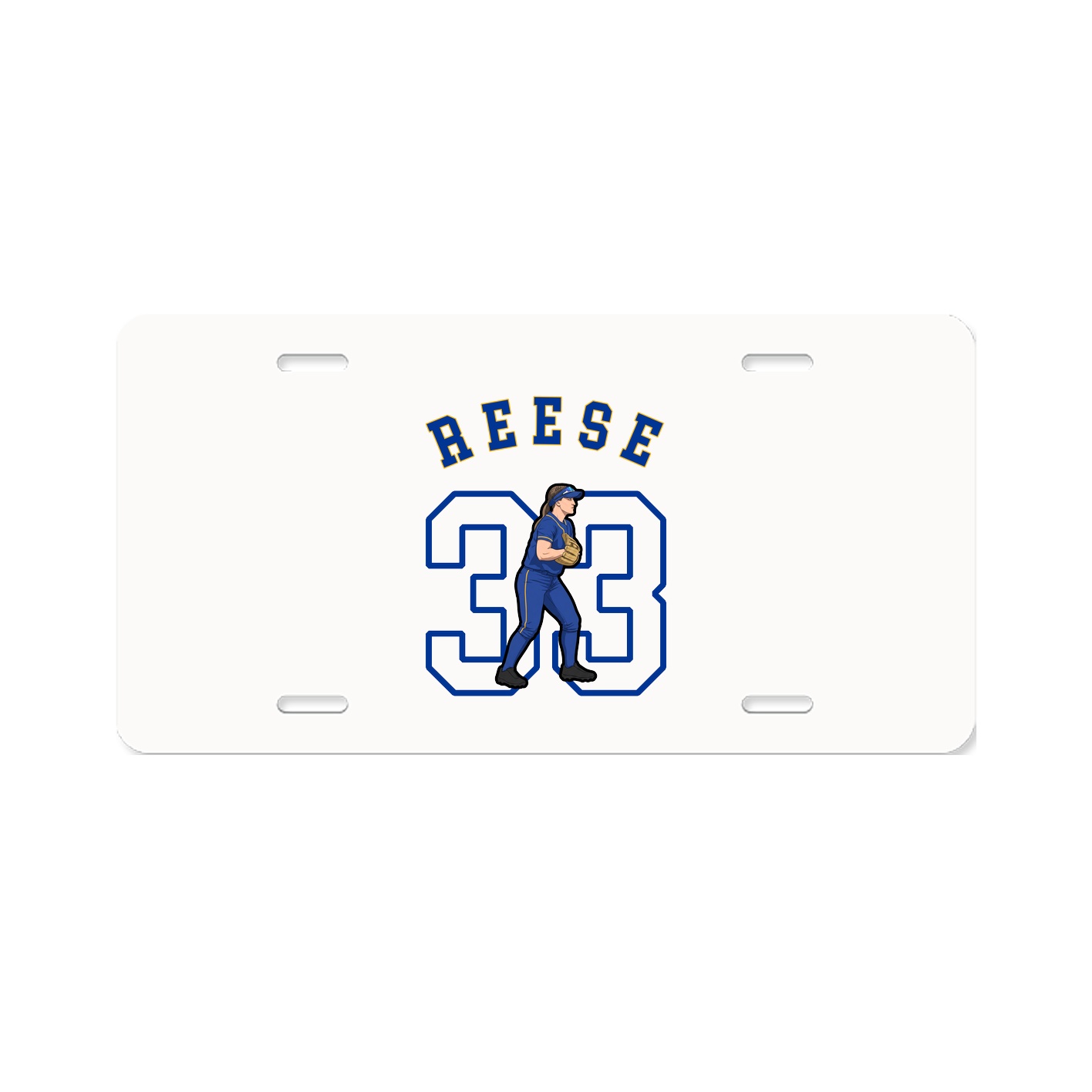 License Plate — Shirsey Arch in Classic
