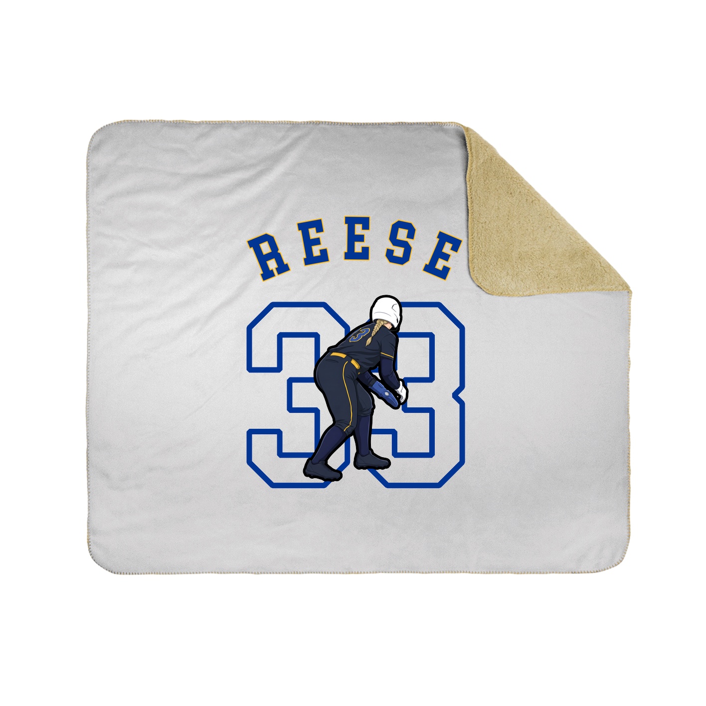 Throw Blanket — Shirsey Arch in White