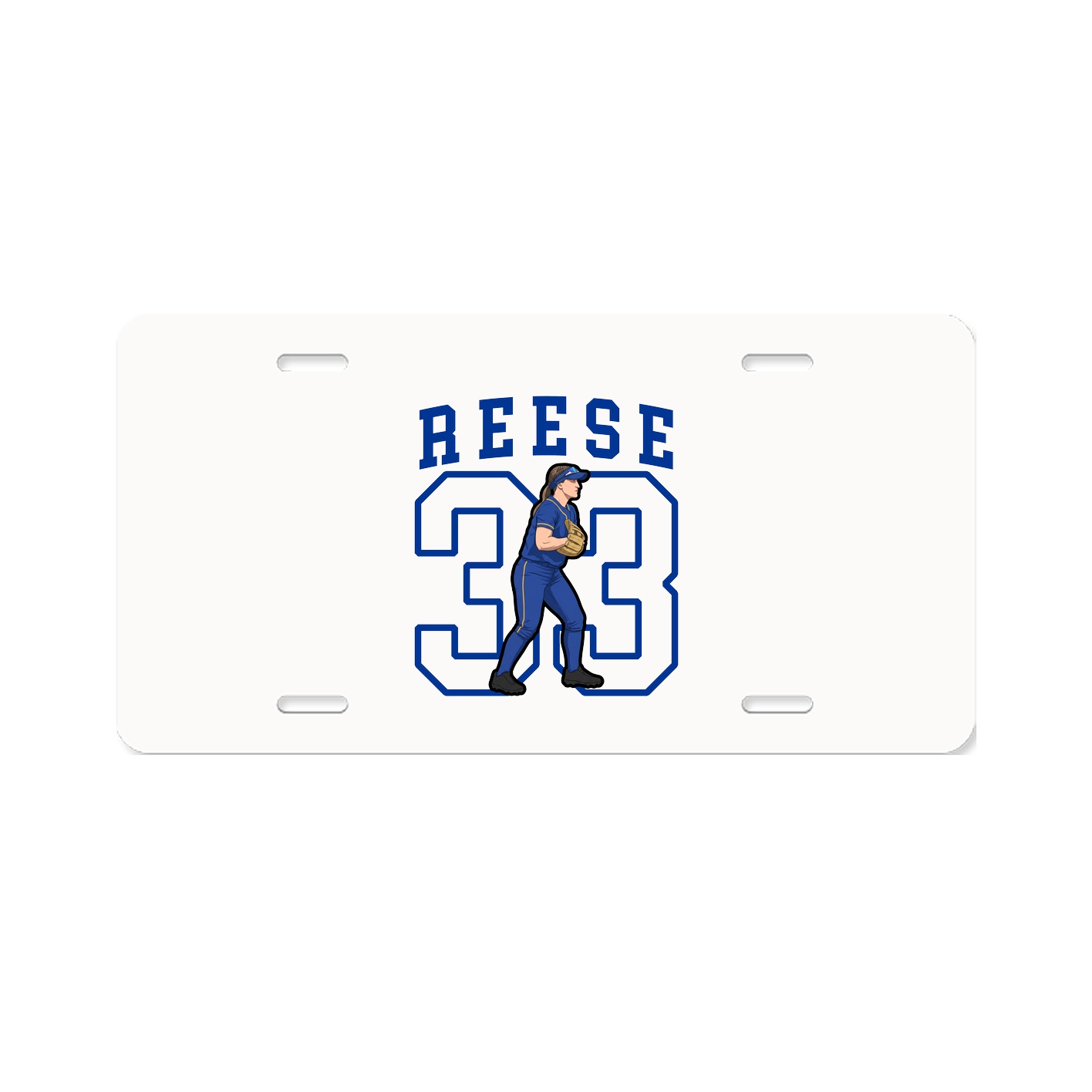License Plate — Shirsey in Classic