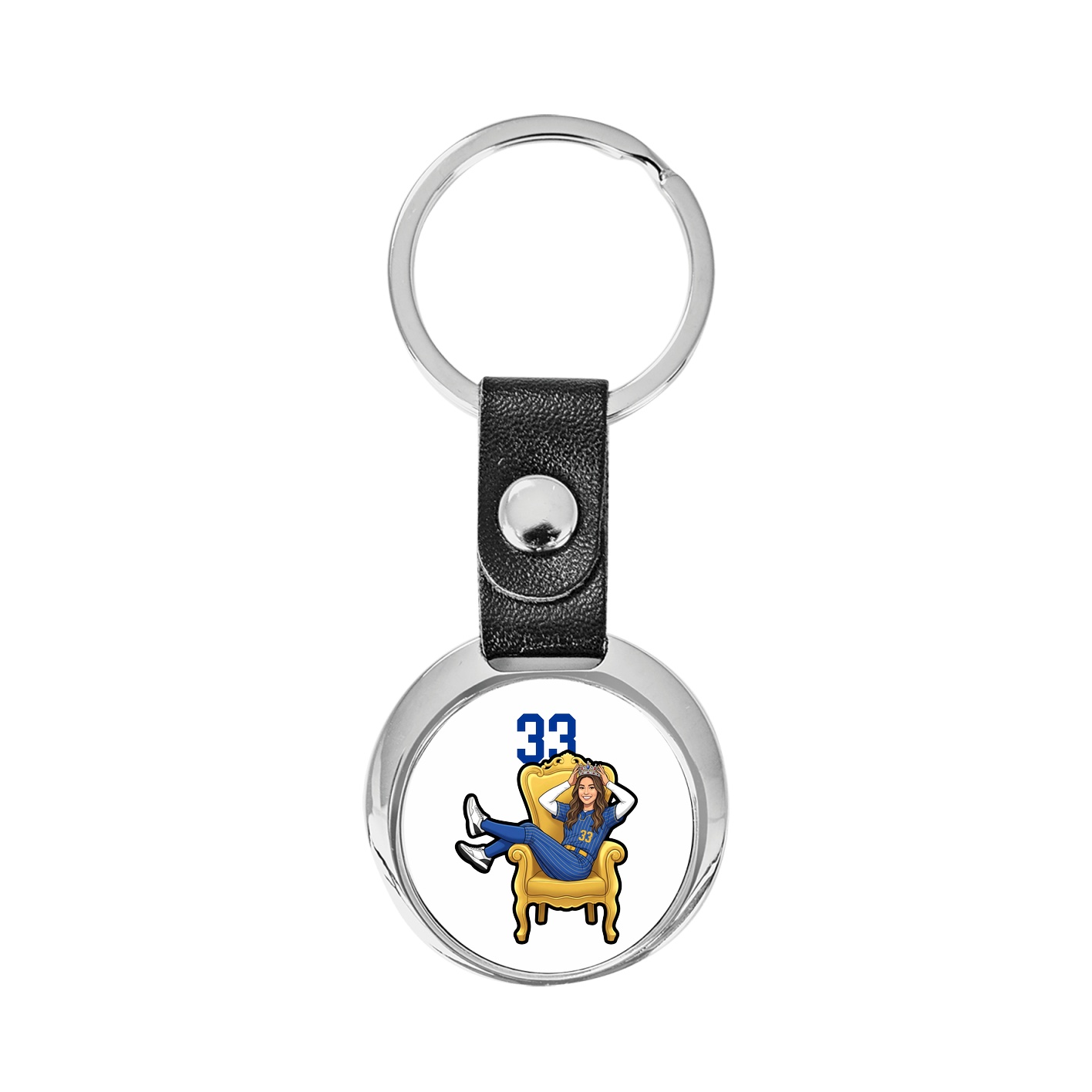 Key Chain — Number Top in Classic