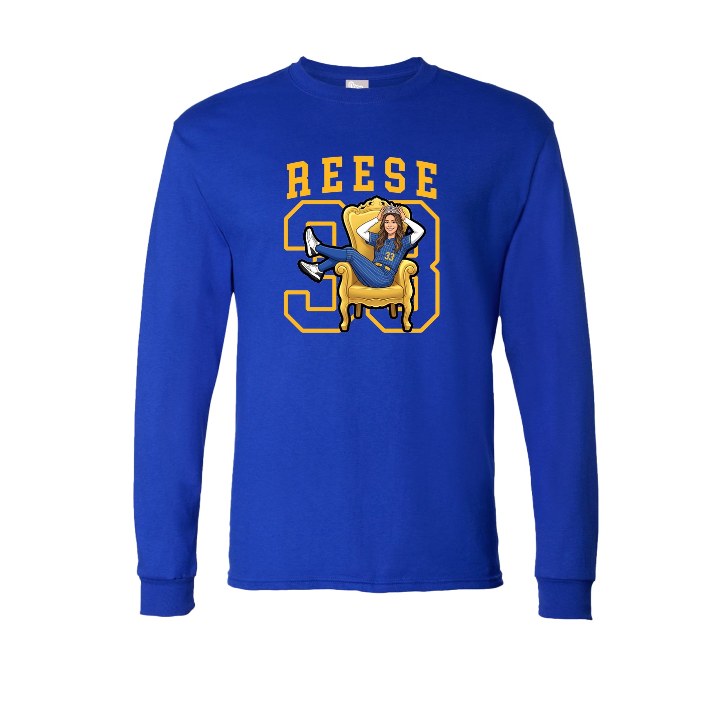 Long Sleeve Tee — Shirsey in Royal