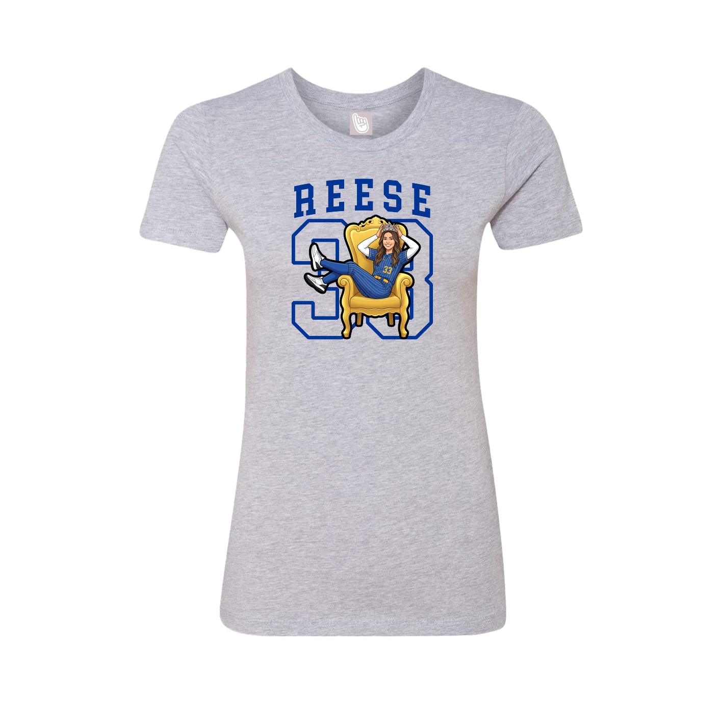 Womens Tee — Shirsey in Grey