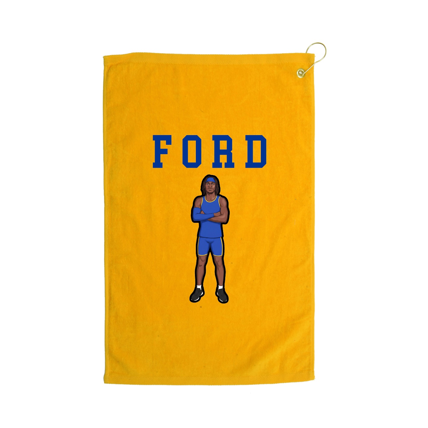 Golf Towel — Shirsey in Gold