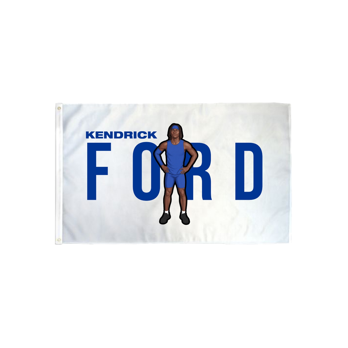 3x5 Flag — Player Name in Classic