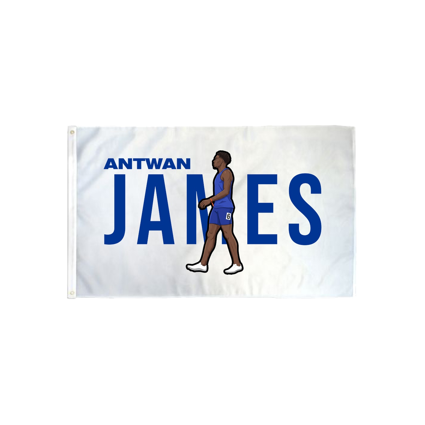 3x5 Flag — Player Name in Classic