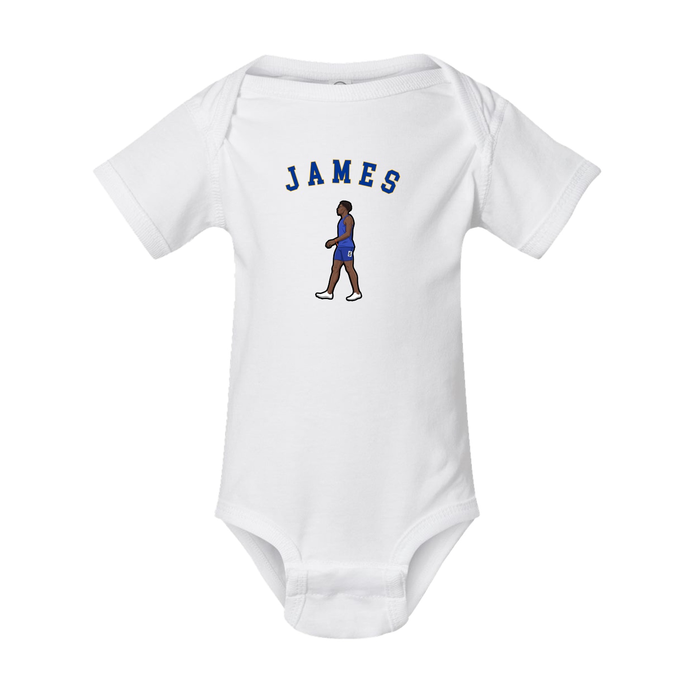 Baby Onesie — Shirsey Arch in White
