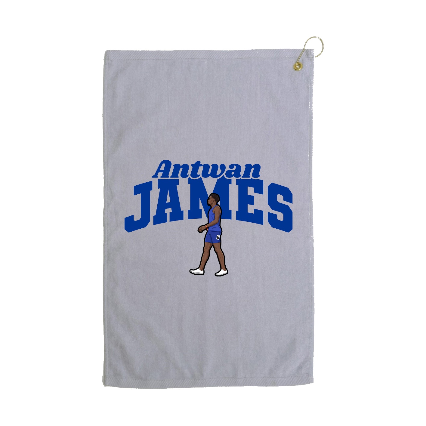 Golf Towel — Signature Arch in Grey