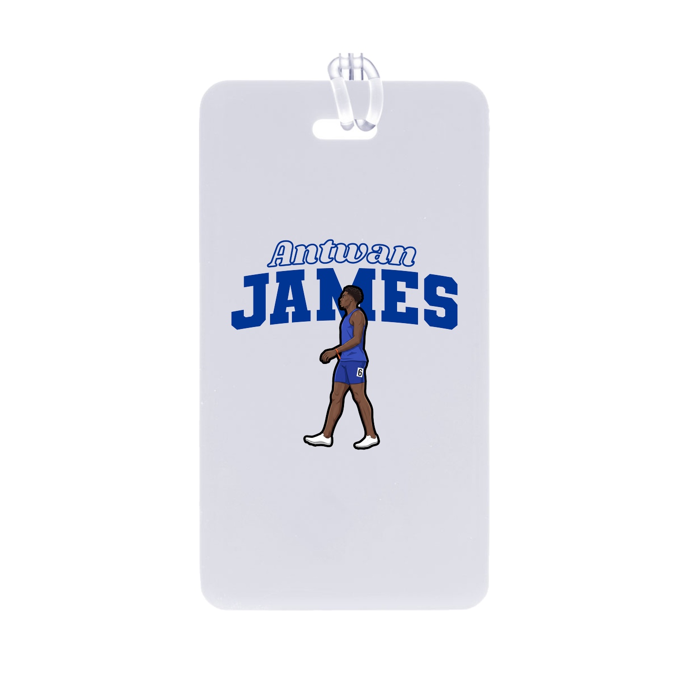 Bag Tag — Name Arch in Classic