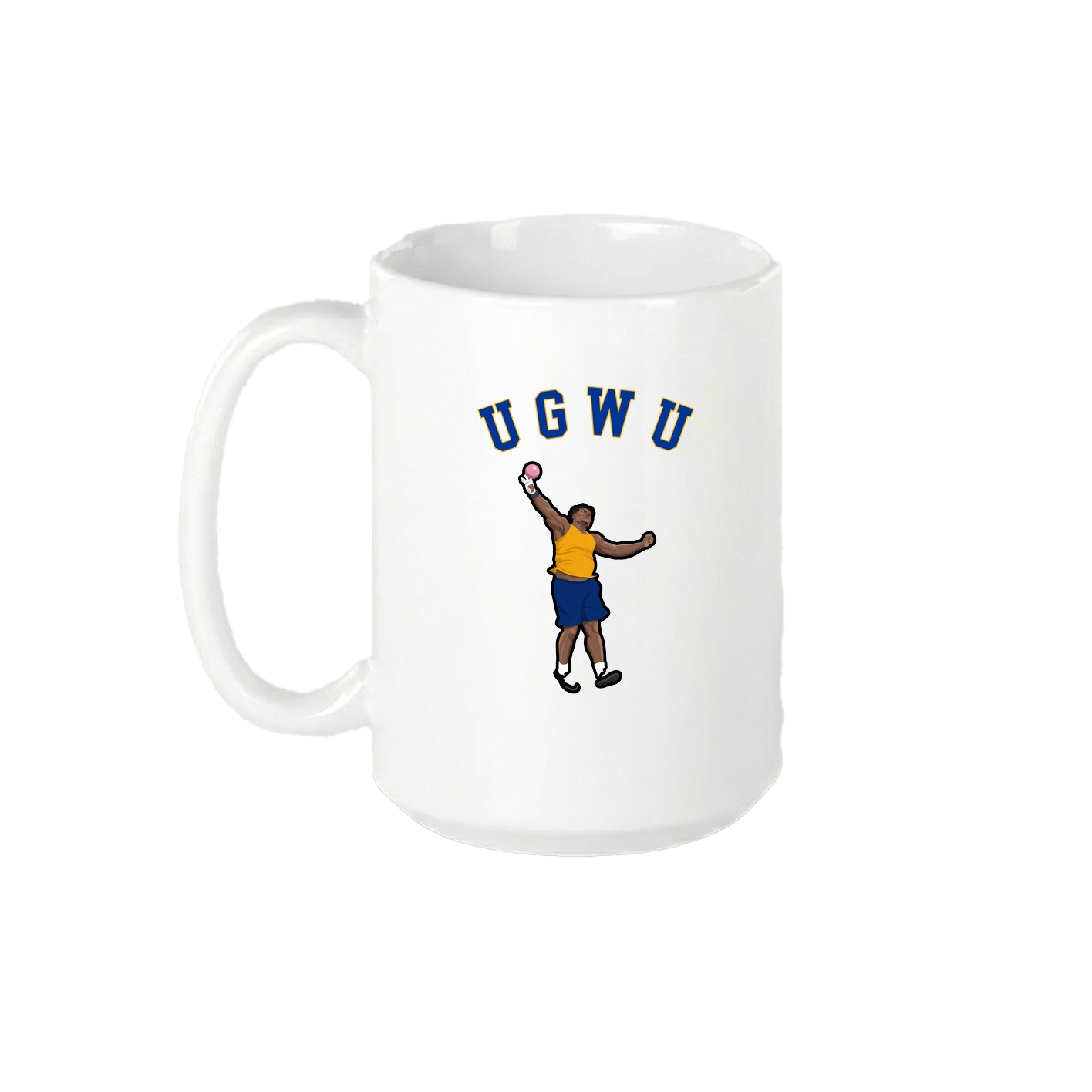 15oz Coffee Mug — Shirsey Arch in White