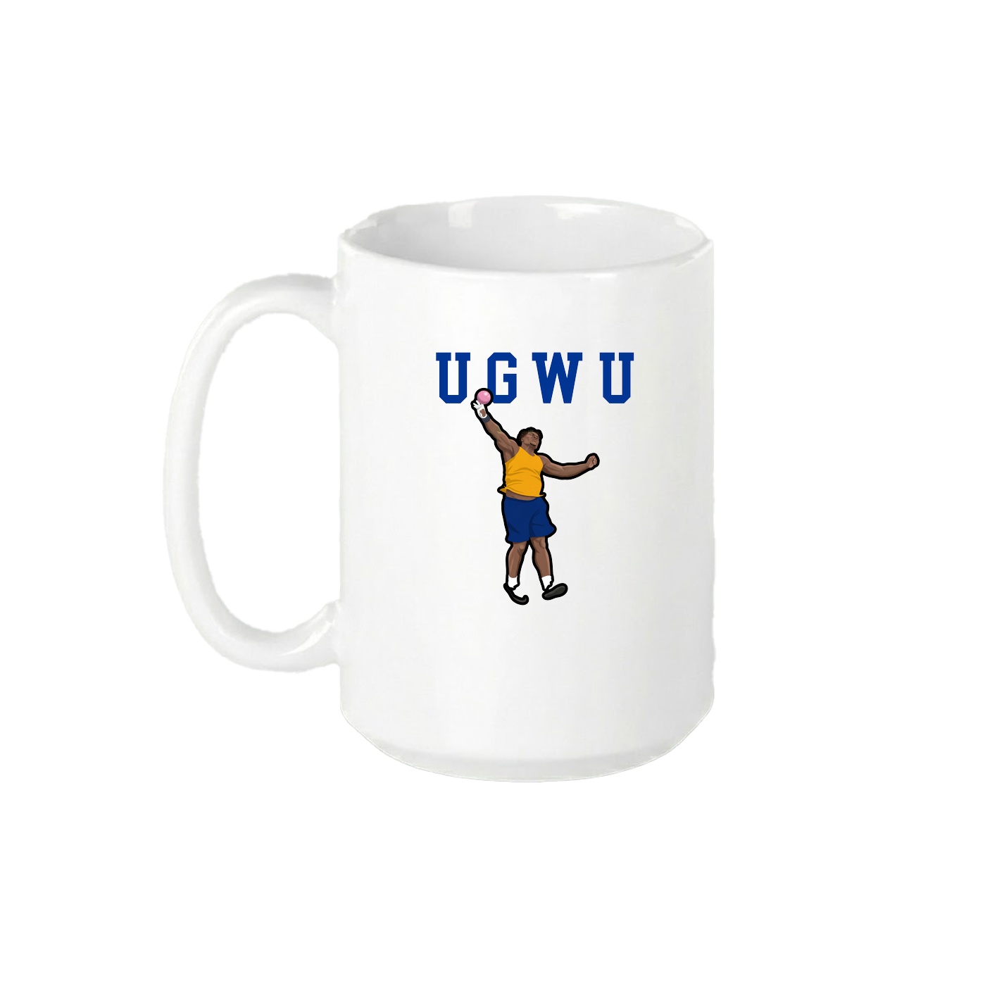 15oz Coffee Mug — Shirsey in White