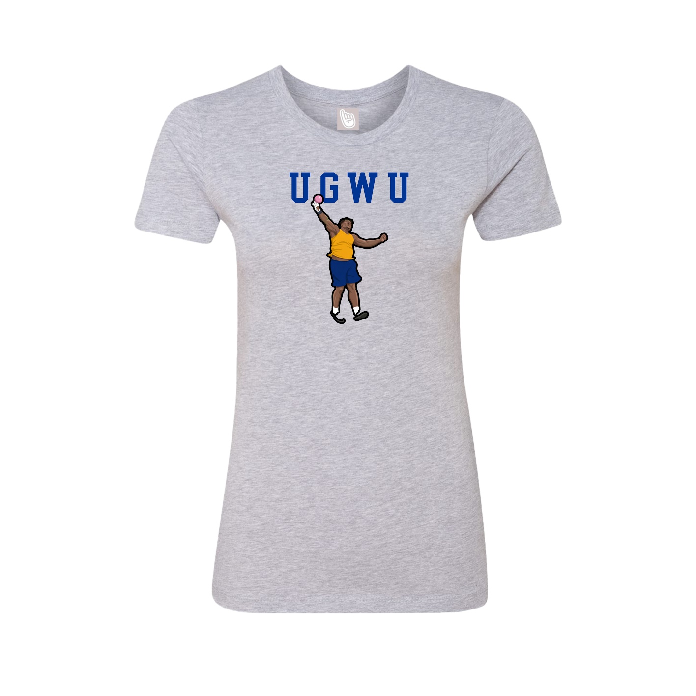 Fitted Women's Tee — Shirsey in Grey