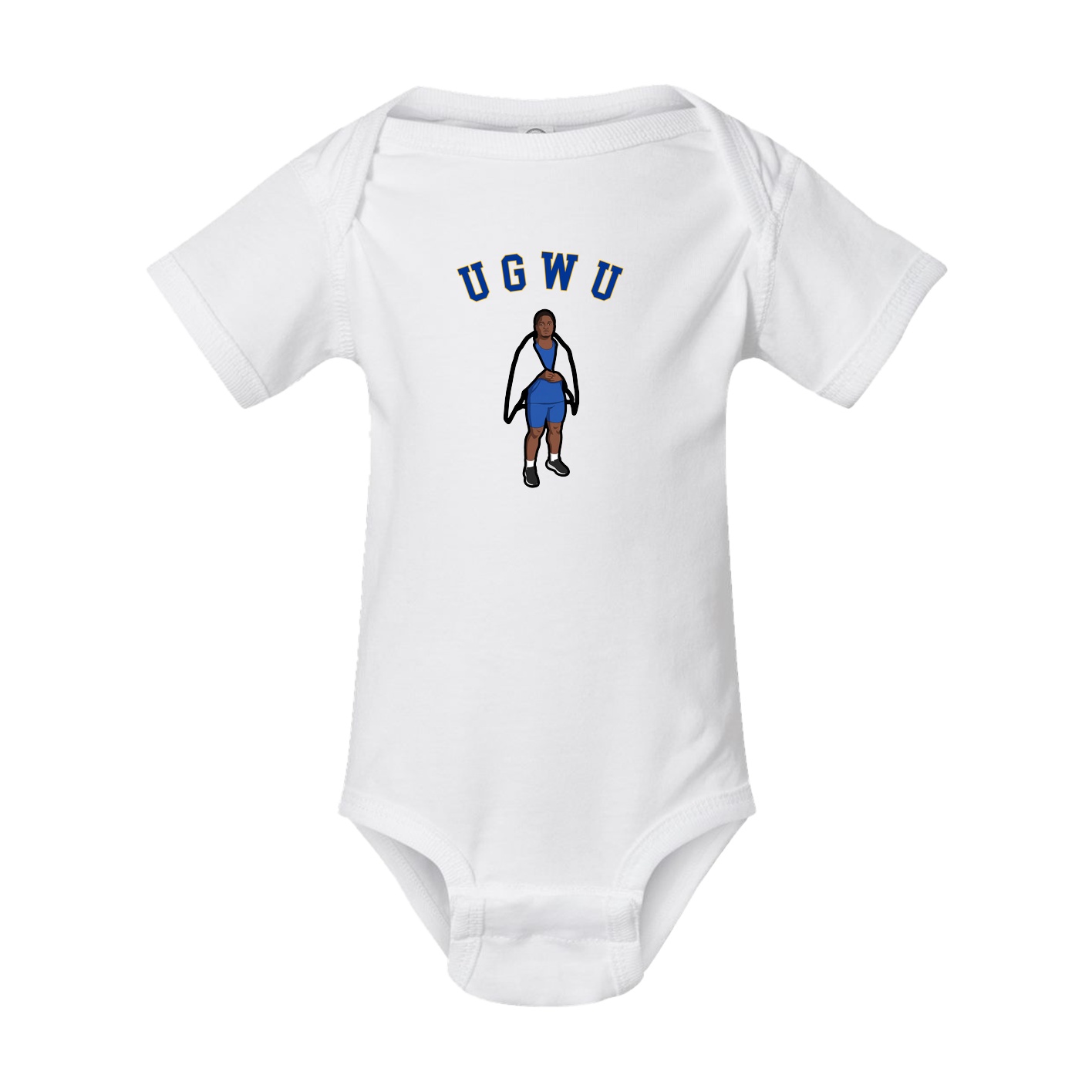 Baby Onesie — Shirsey Arch in White
