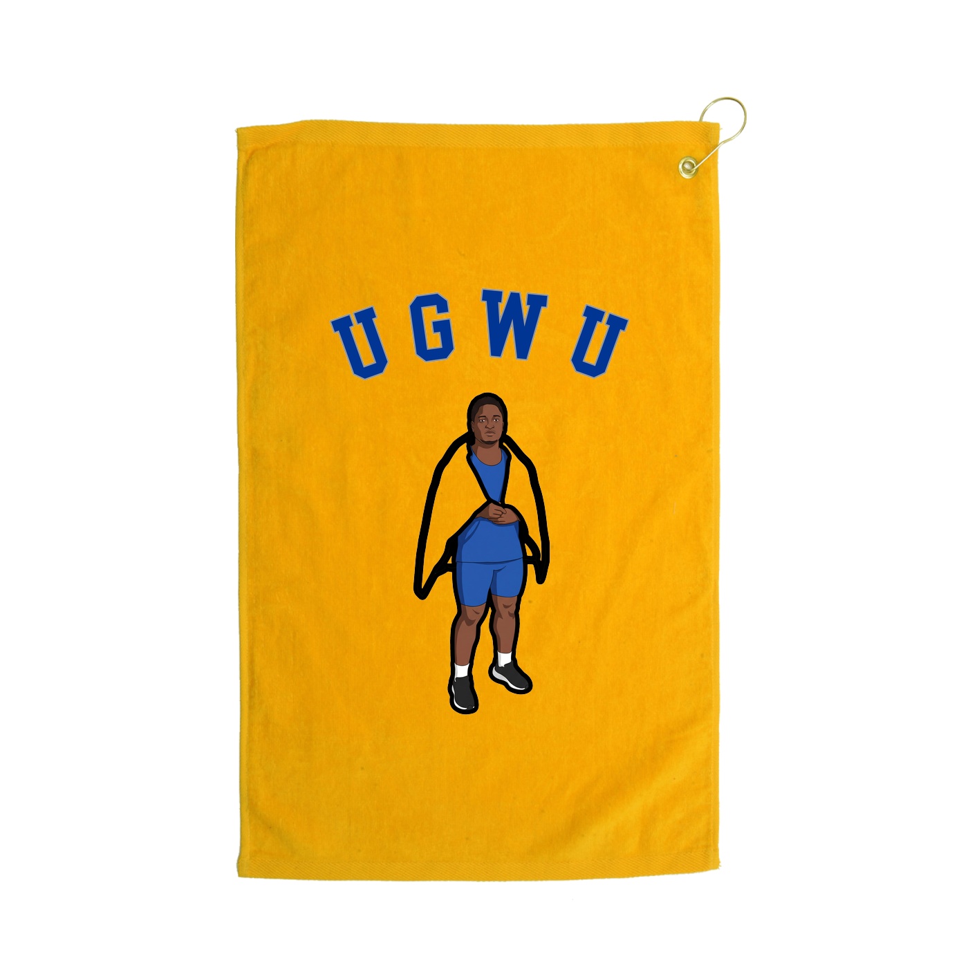 Golf Towel — Shirsey Arch in Gold