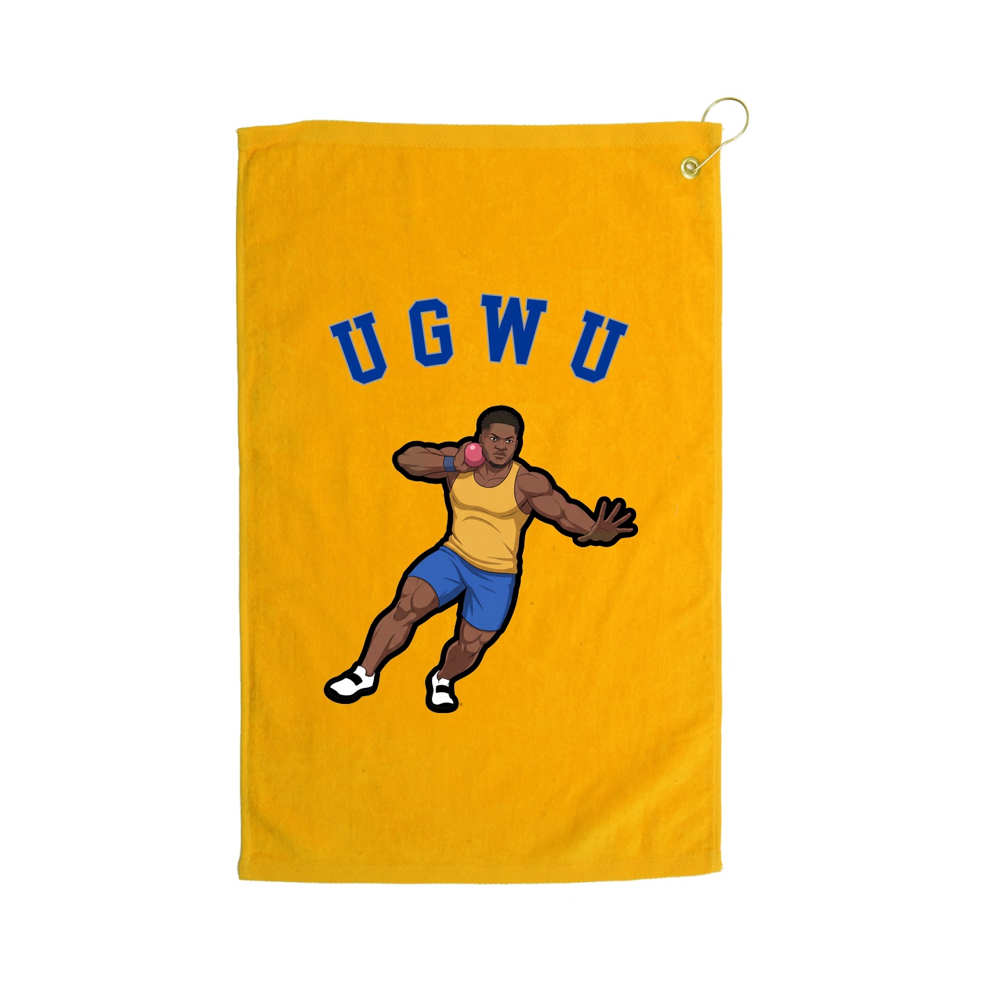 Golf Towel — Shirsey Arch in Gold