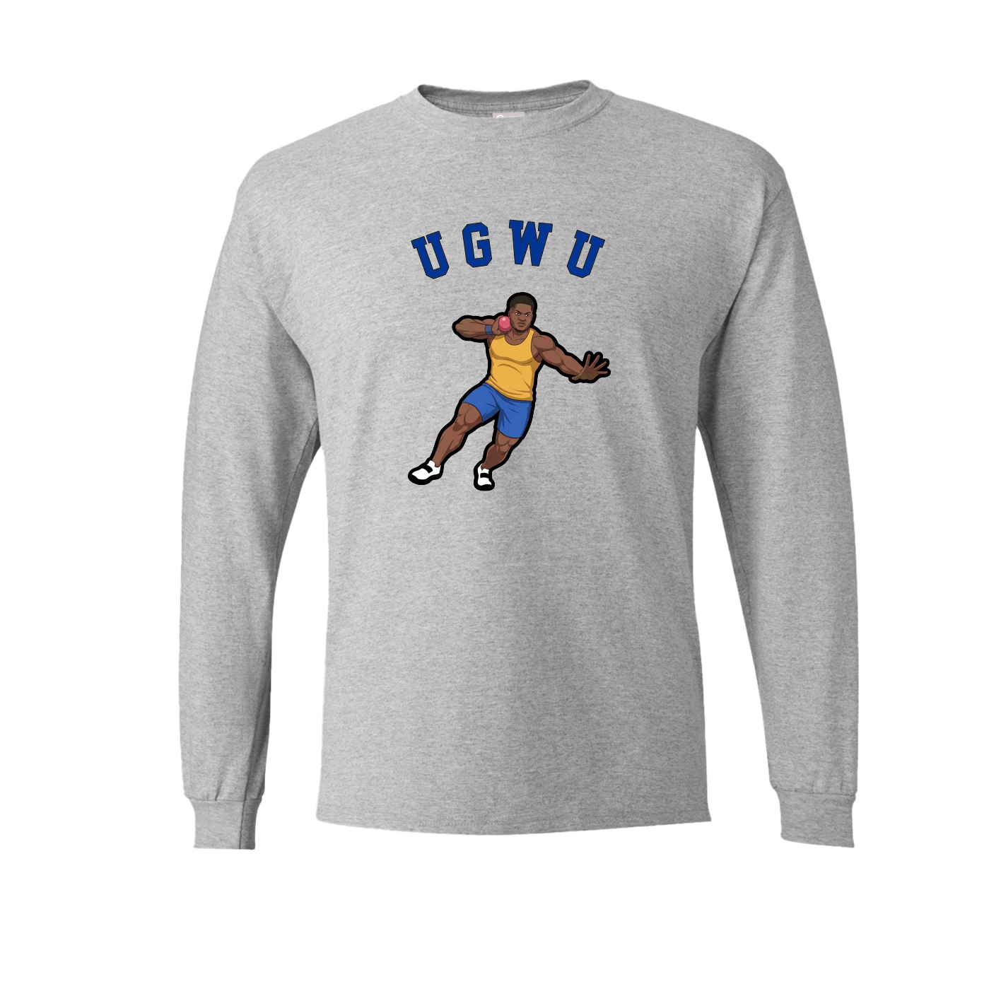 Long Sleeve Tee — Shirsey Arch in Grey