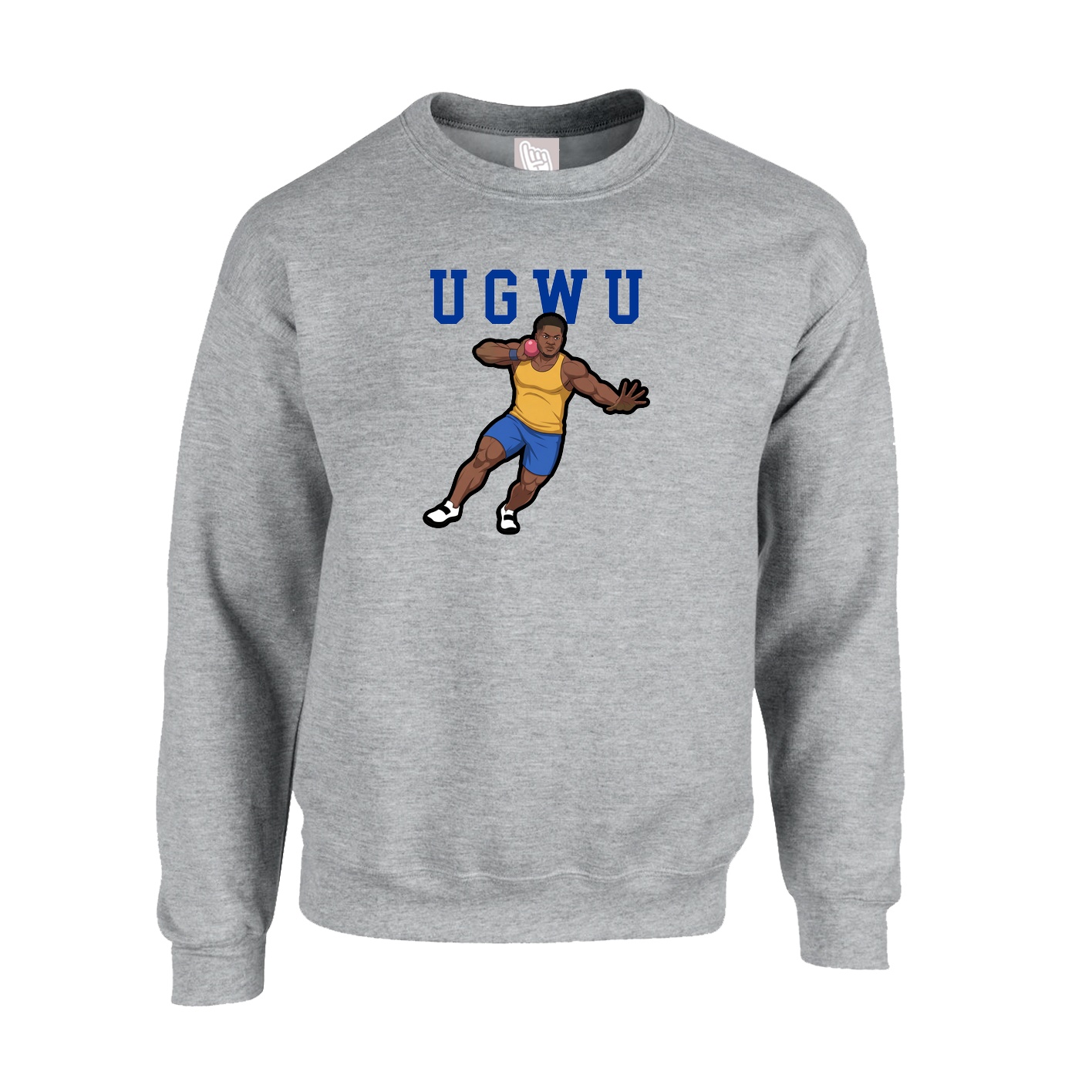 Fleece Crew — Shirsey in Grey