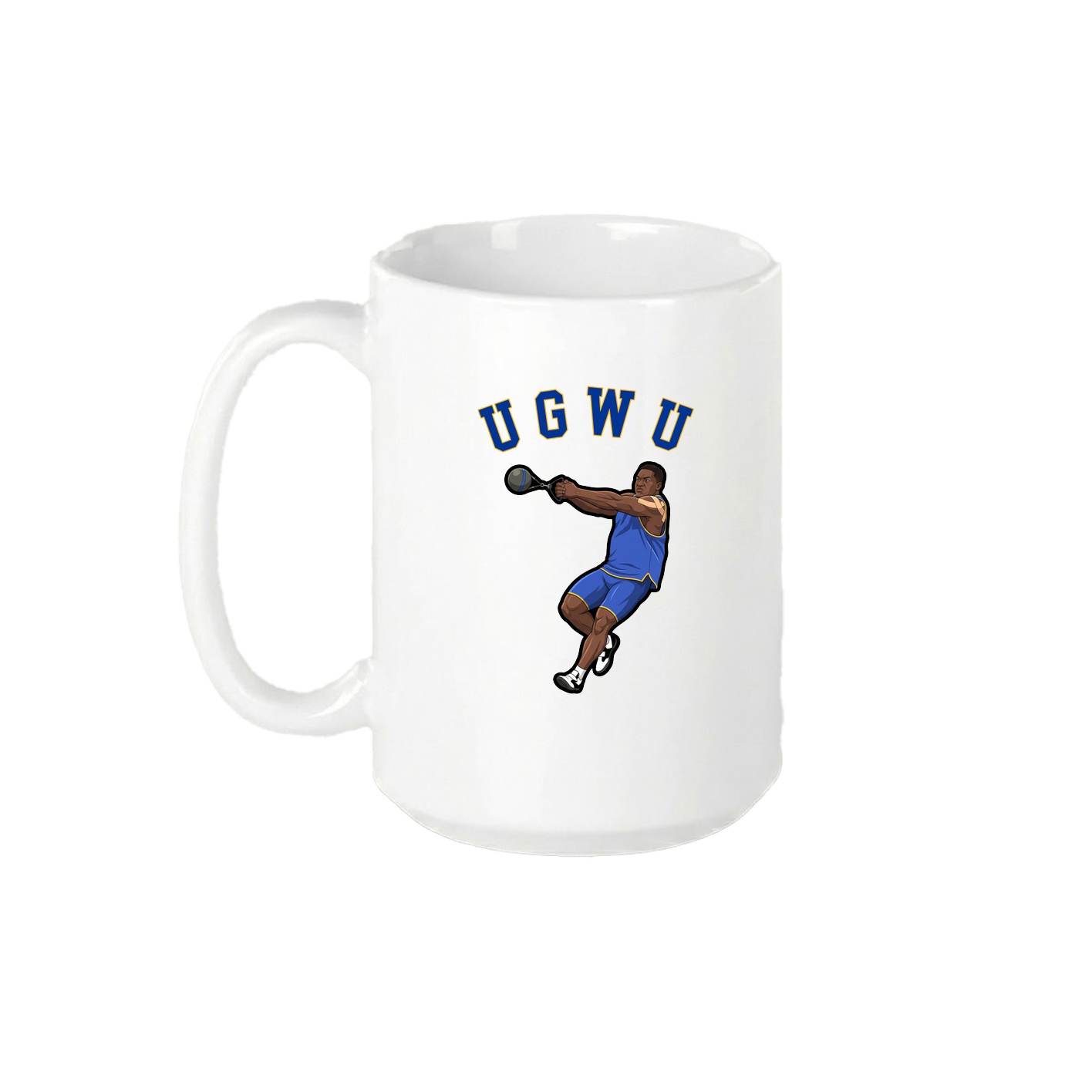 15oz Coffee Mug — Shirsey Arch in White