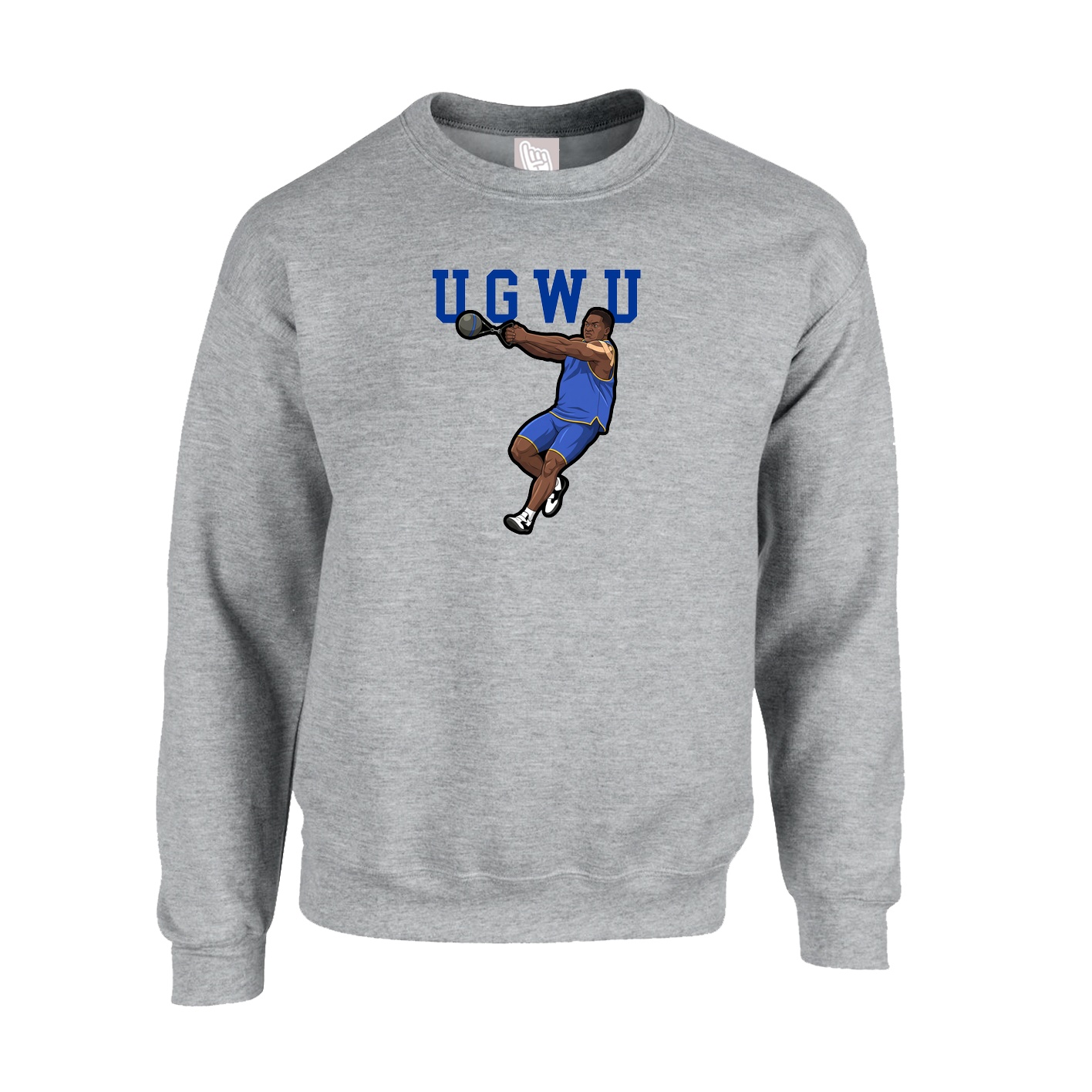 Fleece Crew — Shirsey in Grey