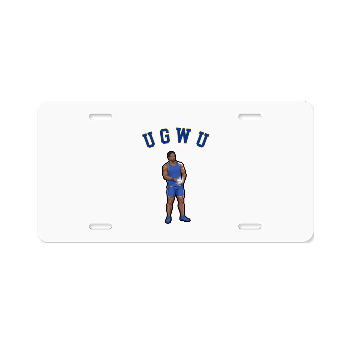 License Plate — Shirsey Arch in Classic