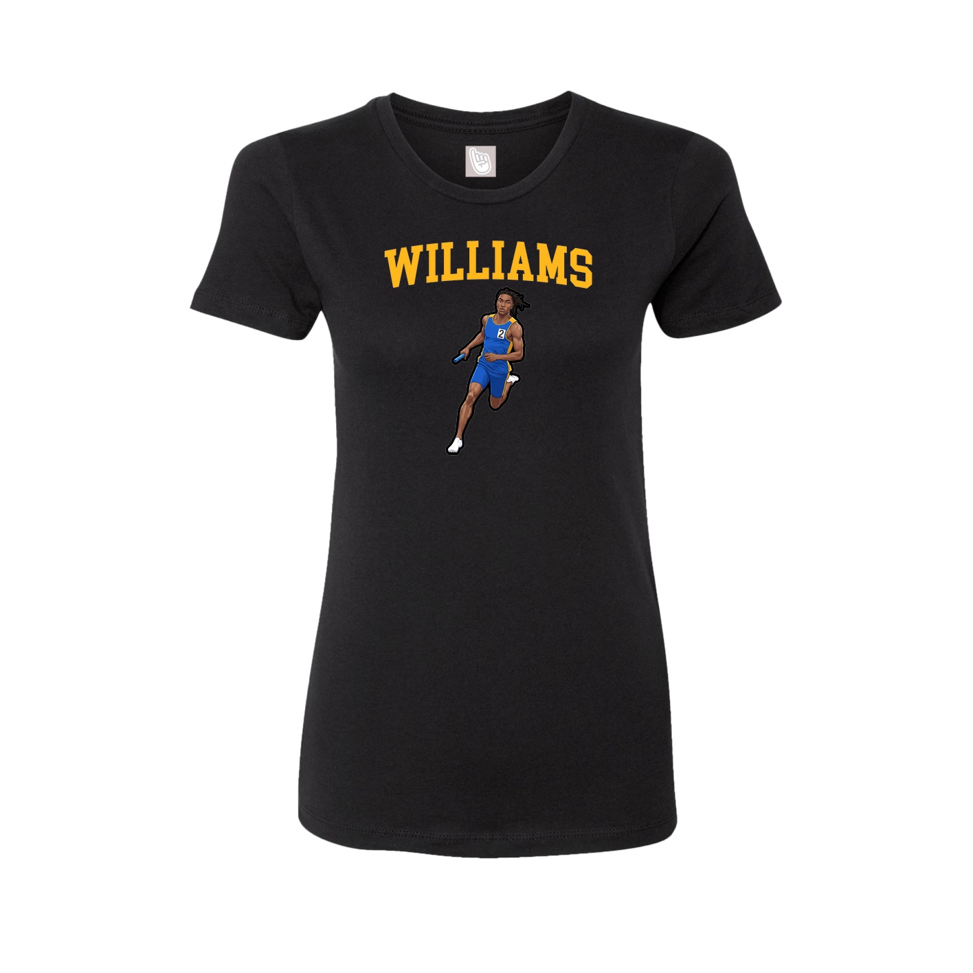 Fitted Women's Tee — Shirsey in Black