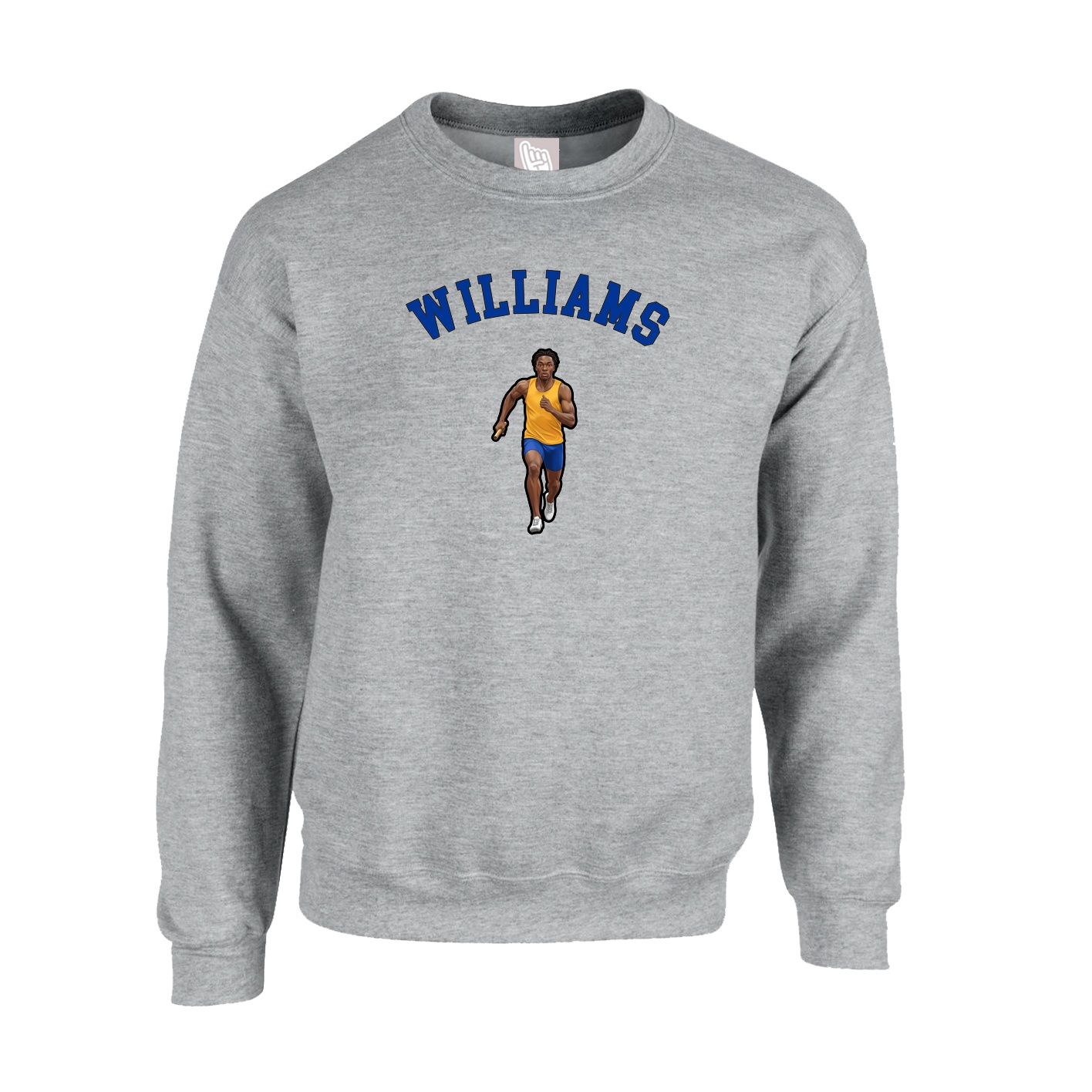 Fleece Crew — Shirsey Arch in Grey