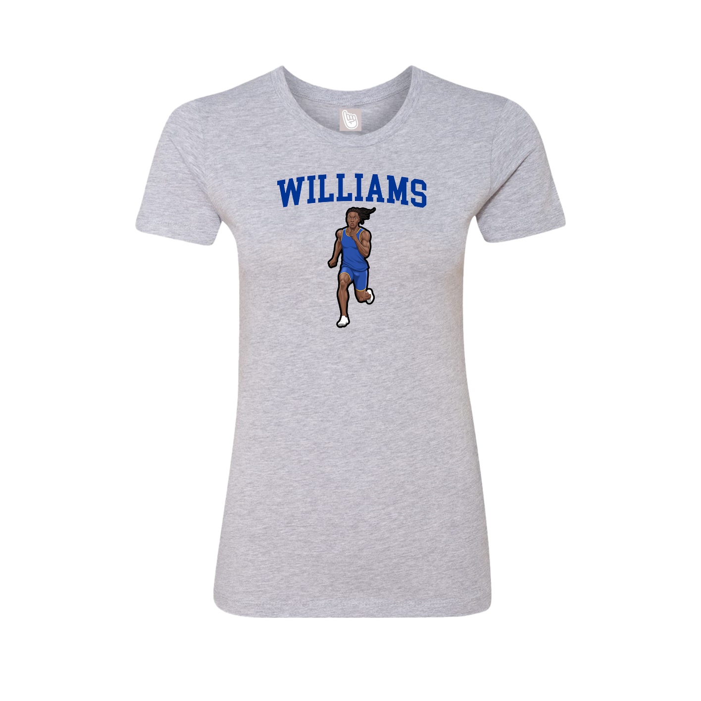 Fitted Women's Tee — Shirsey in Grey