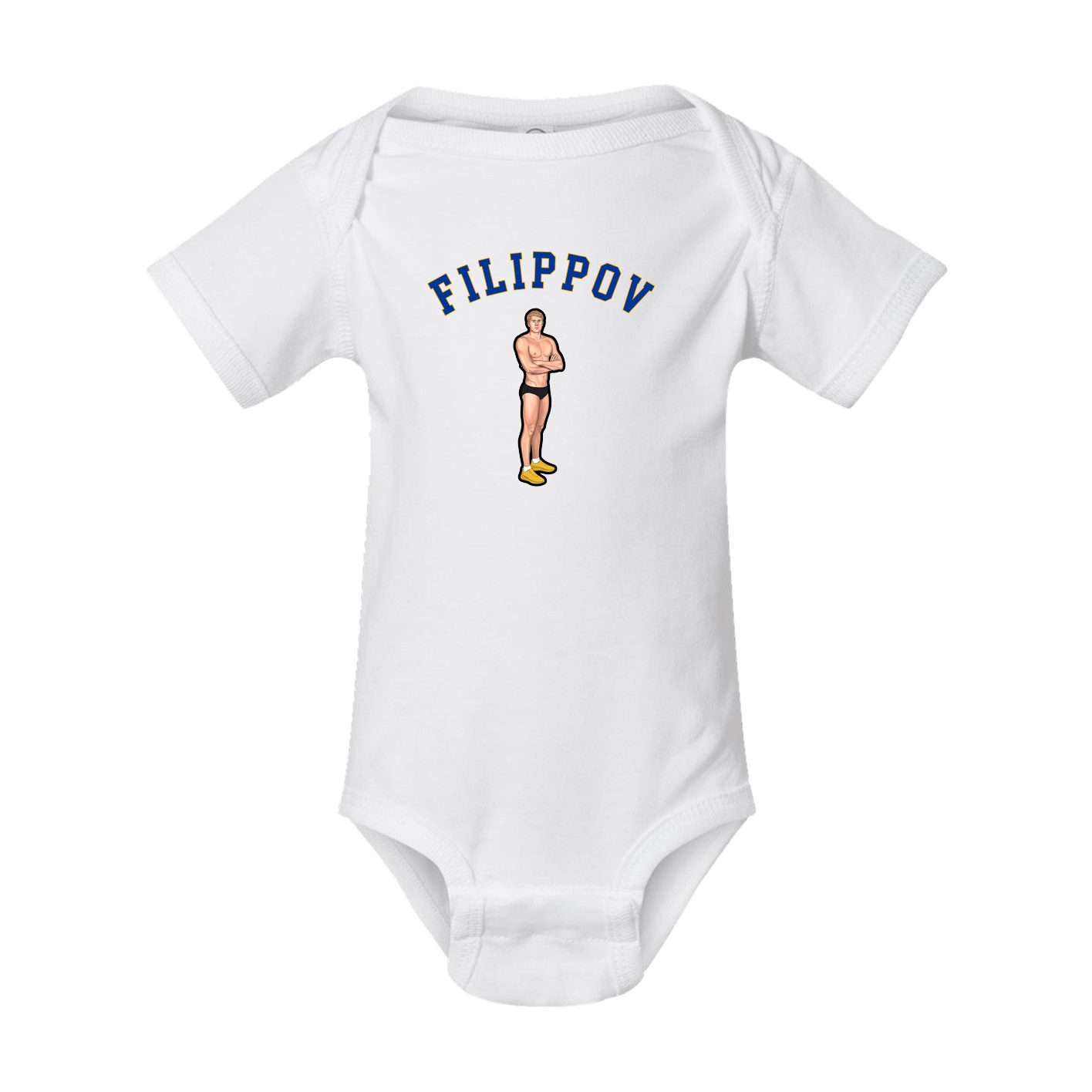 Baby Onesie — Shirsey Arch in White
