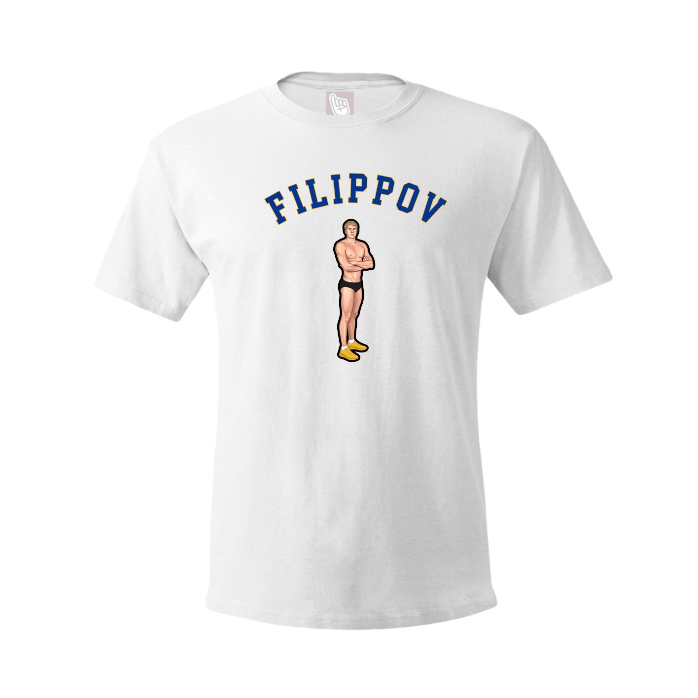 Youth Tee — Shirsey Arch in White