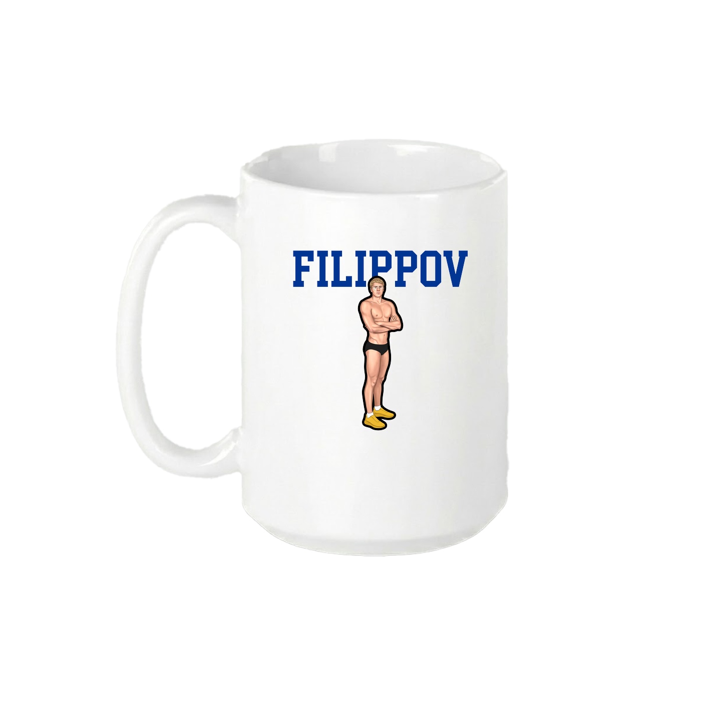 15oz Coffee Mug — Shirsey in White