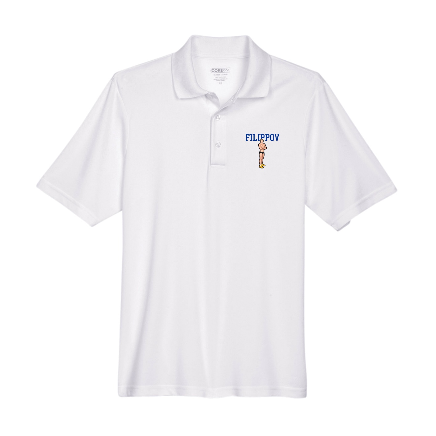 Performance Polo — Shirsey in White