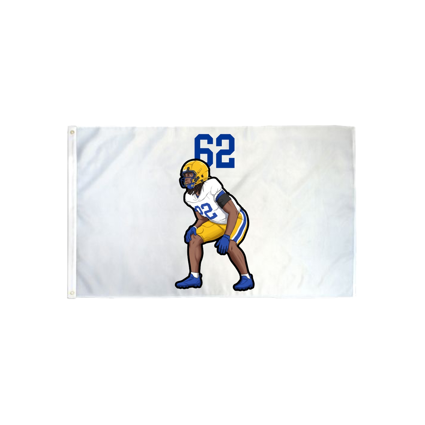3x5 Flag — Number Top in Classic