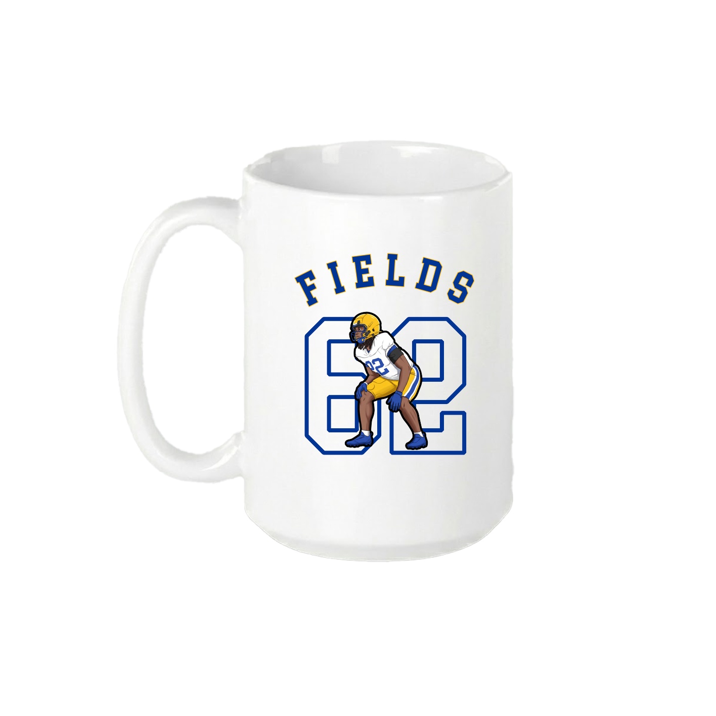 15oz Coffee Mug — Shirsey Arch in White