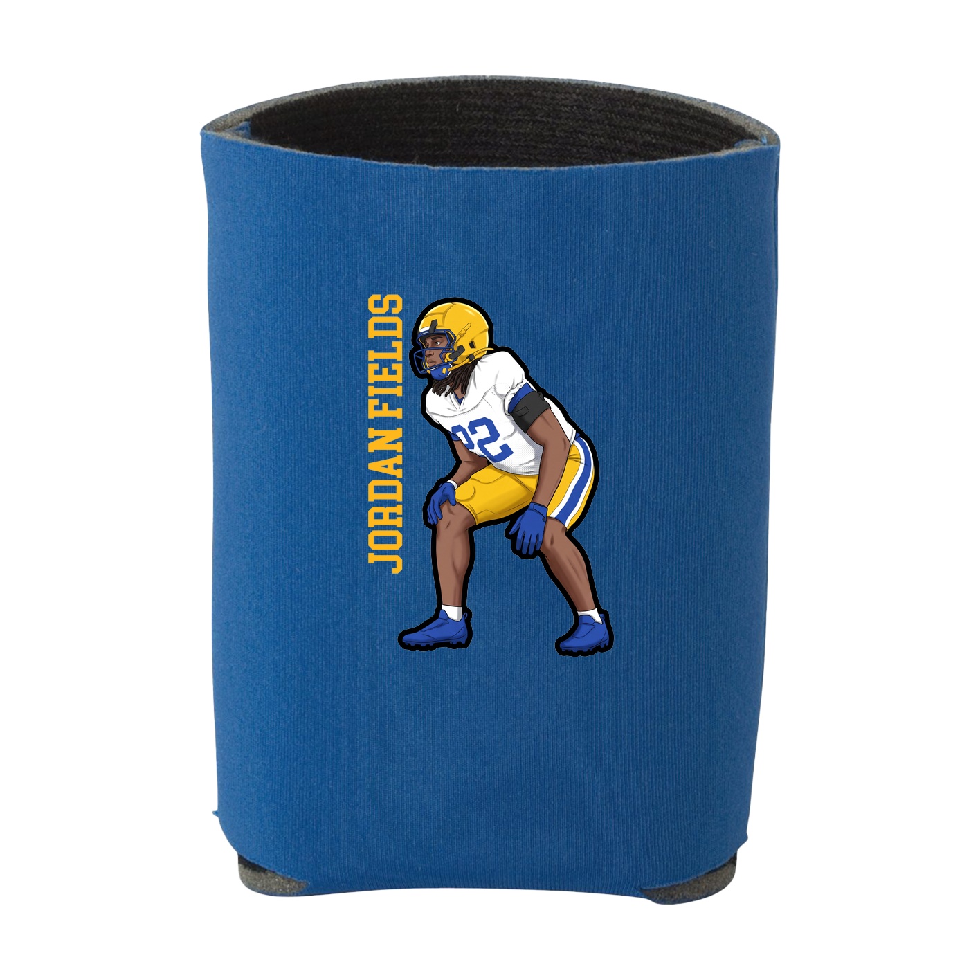 Can Holder — Name Vertical in Royal