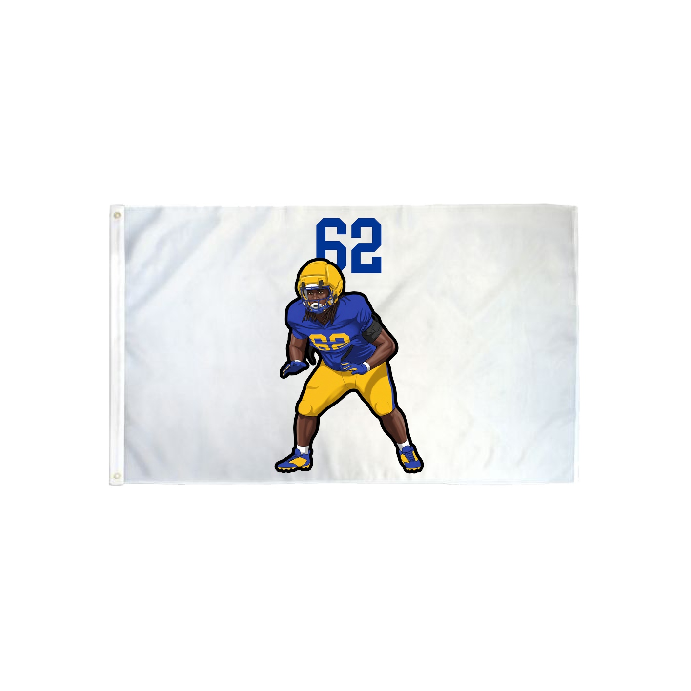 3x5 Flag — Number Top in Classic