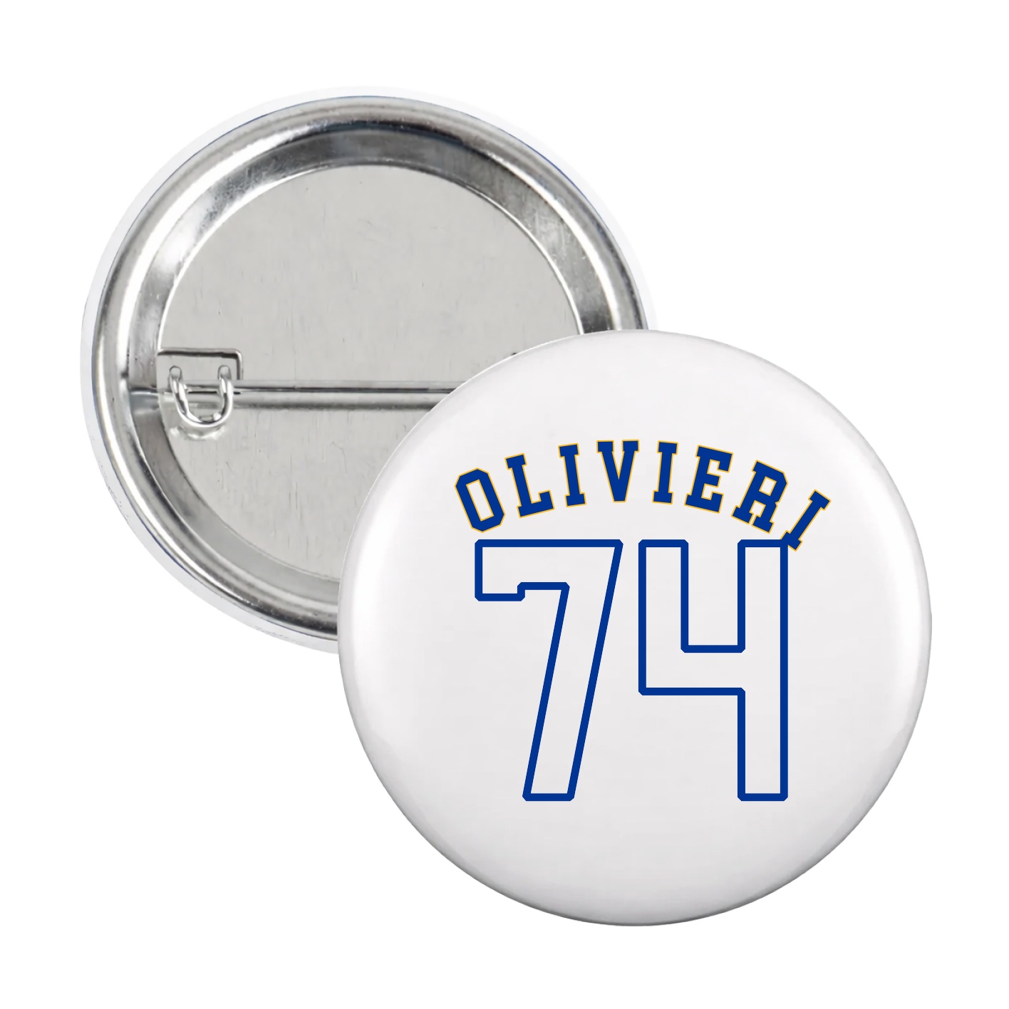Game Day Button — Shirsey Arch in White