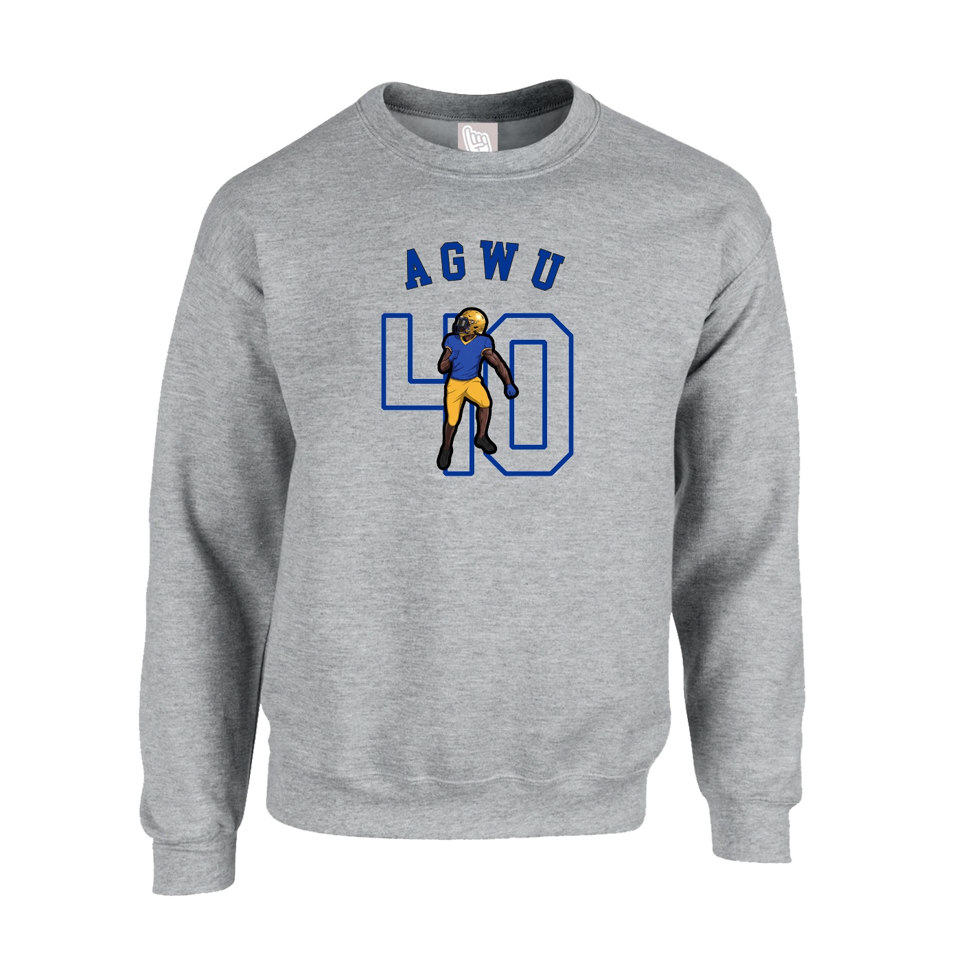 Fleece Crew — Shirsey Arch in Grey