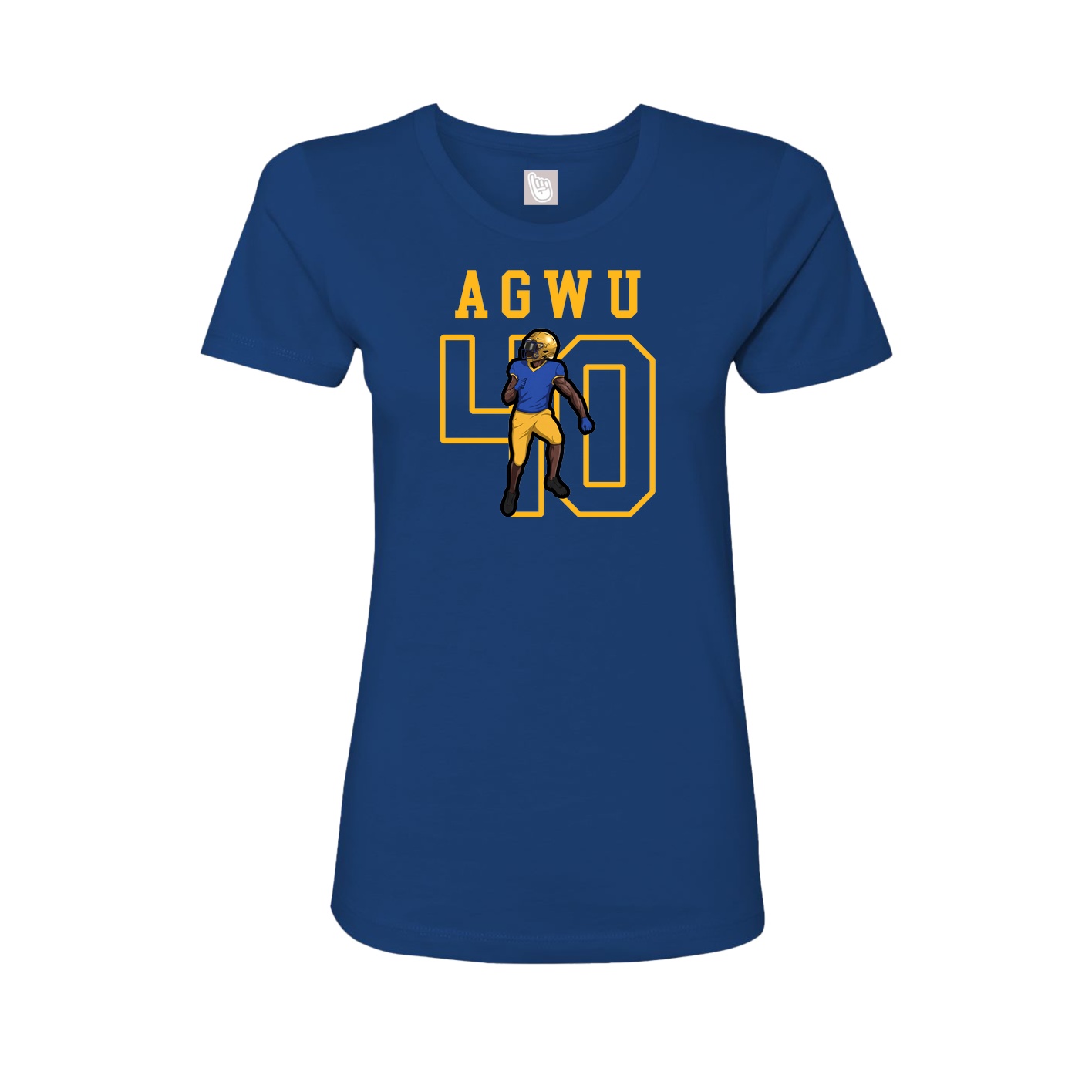 Fitted Women's Tee — Shirsey in Royal