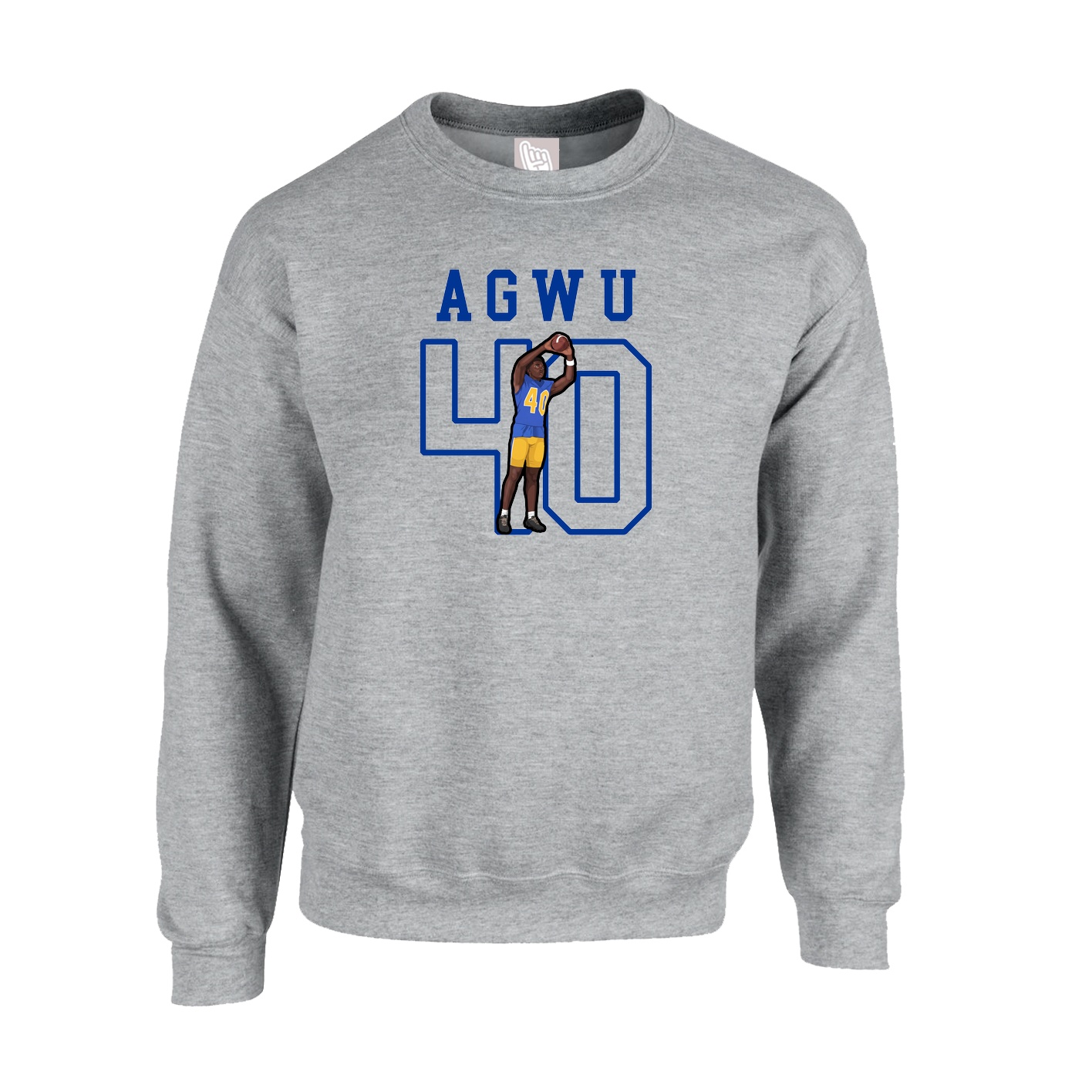 Fleece Crew — Shirsey in Grey