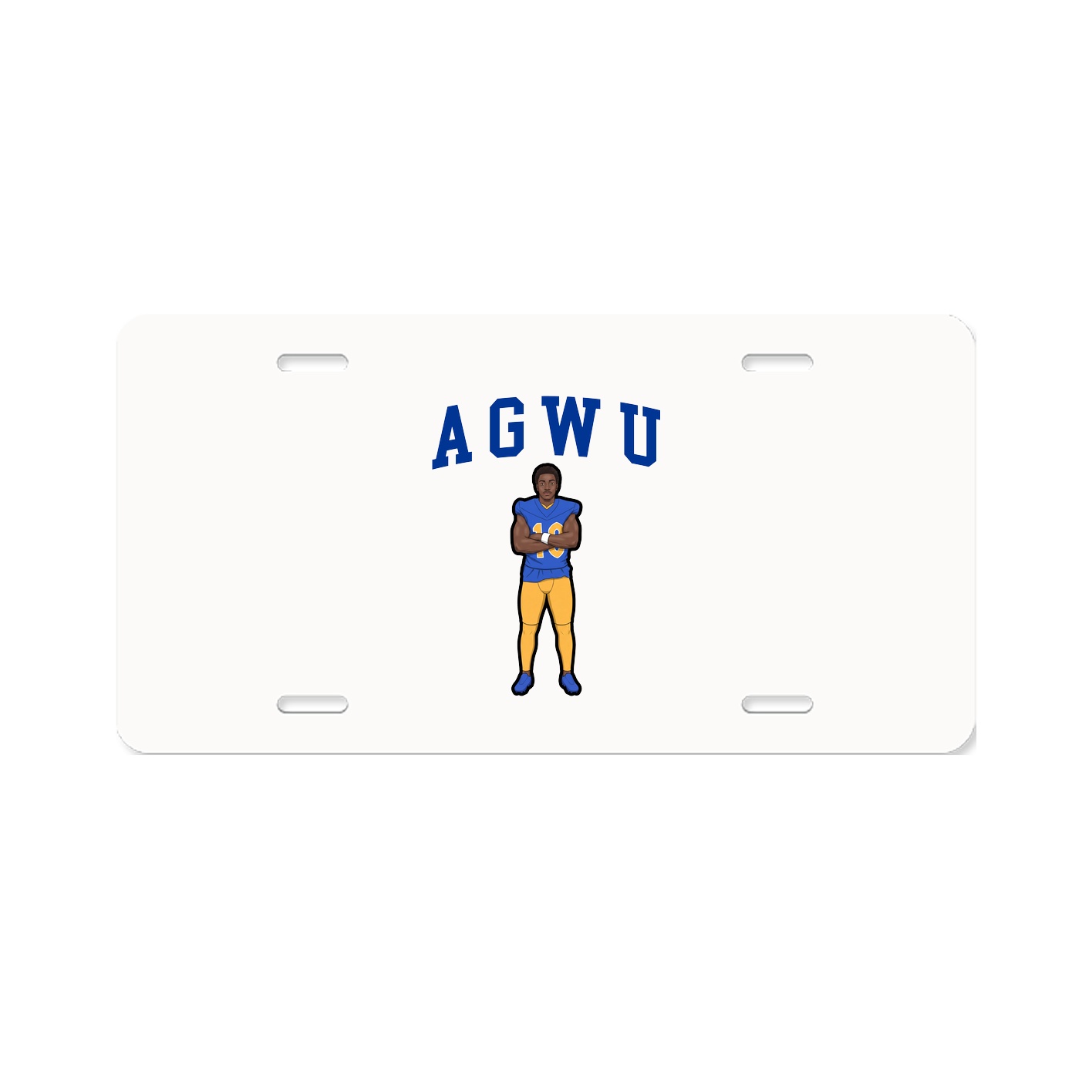 Aluminum License Plate