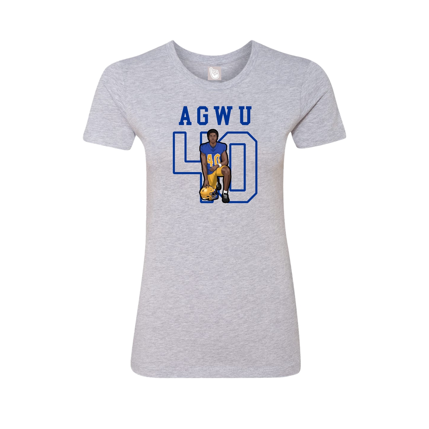 Fitted Women's Tee — Shirsey in Grey
