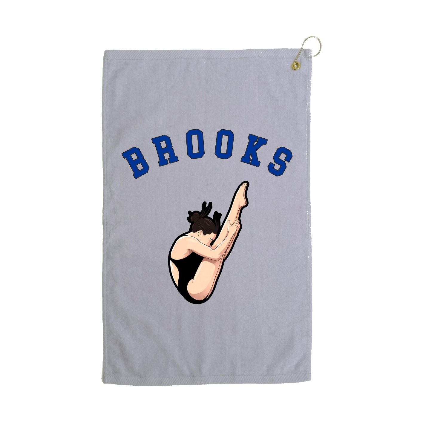 Golf Towel — Shirsey Arch in Grey