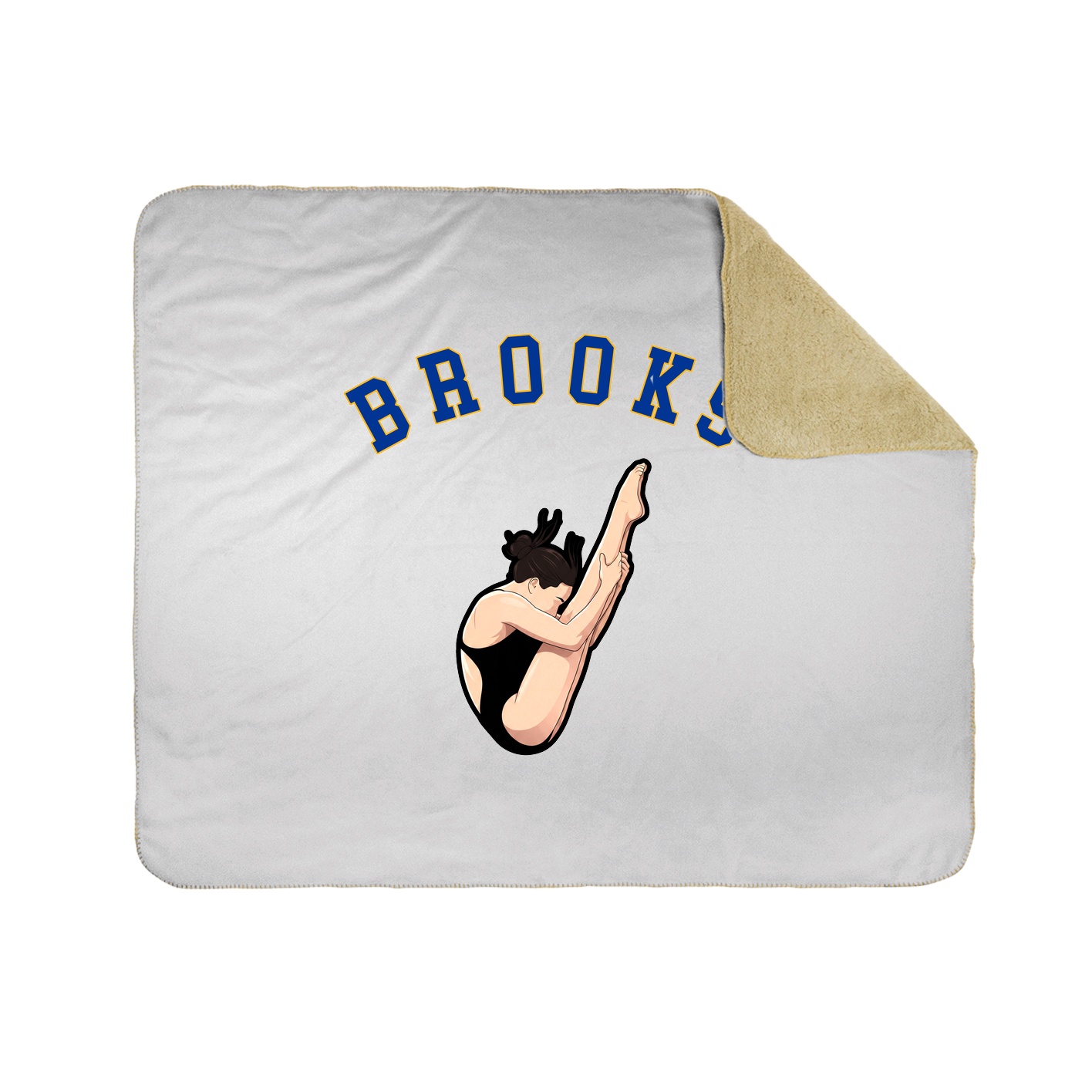 Throw Blanket — Shirsey Arch in White
