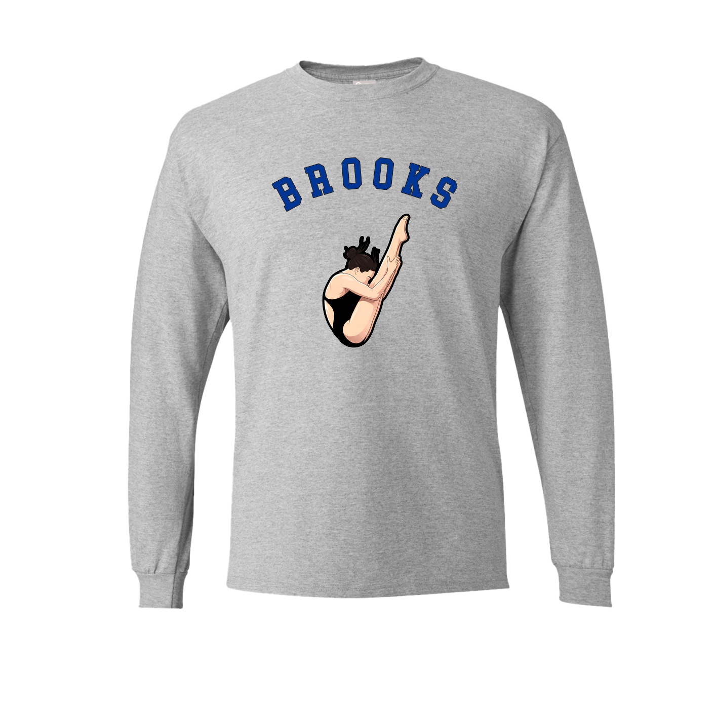 Long Sleeve Tee — Shirsey Arch in Grey
