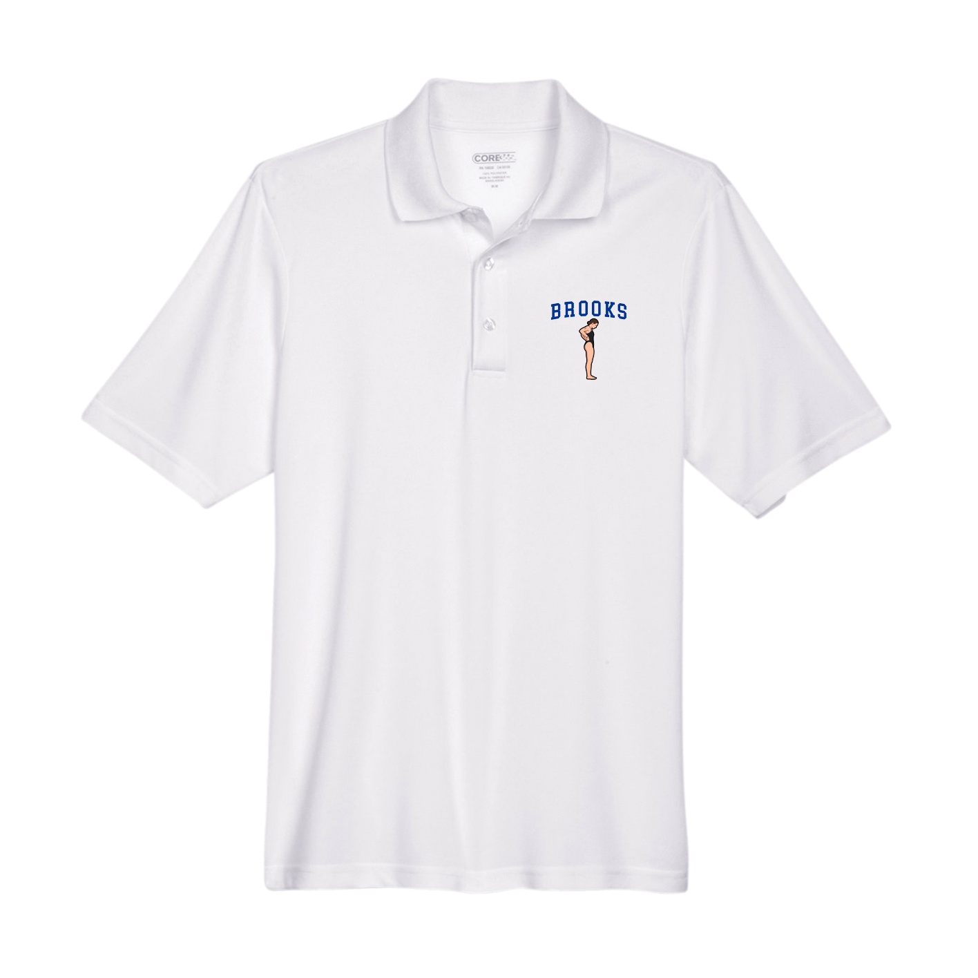Performance Polo — Shirsey in White
