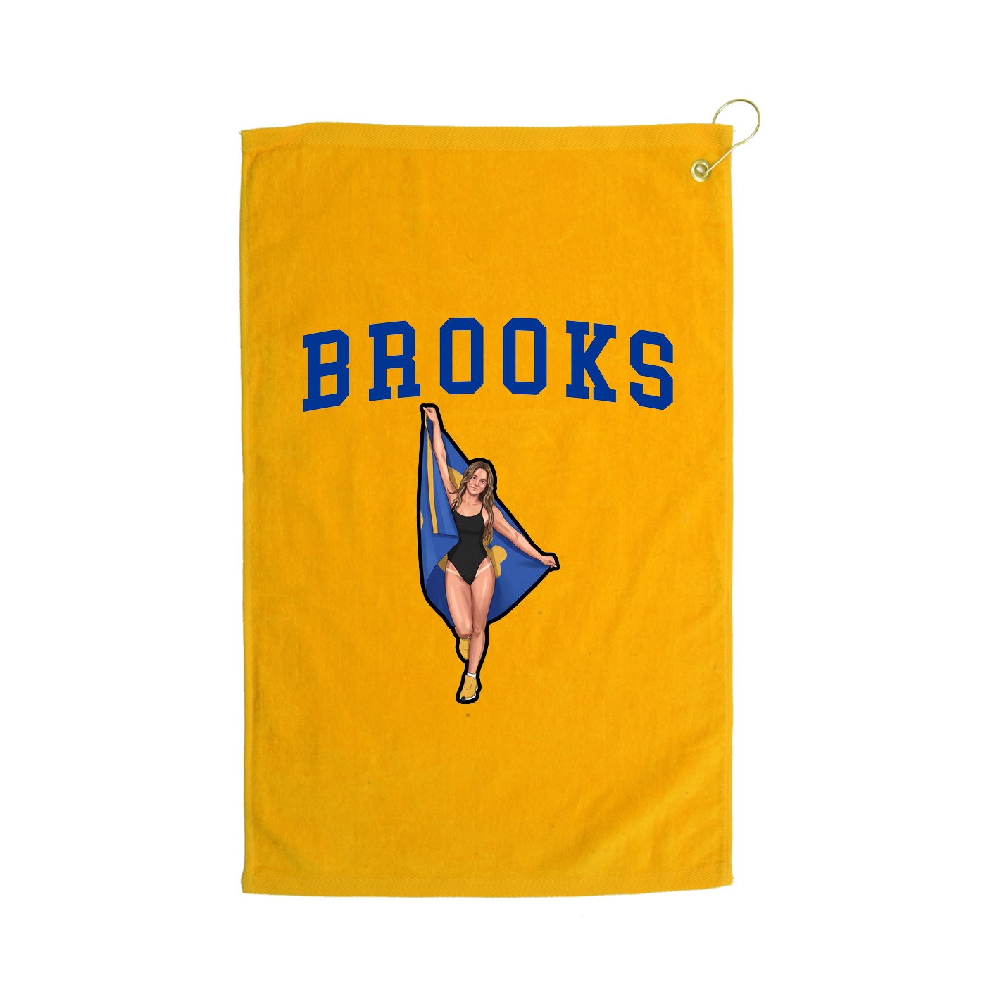 Golf Towel — Shirsey in Gold