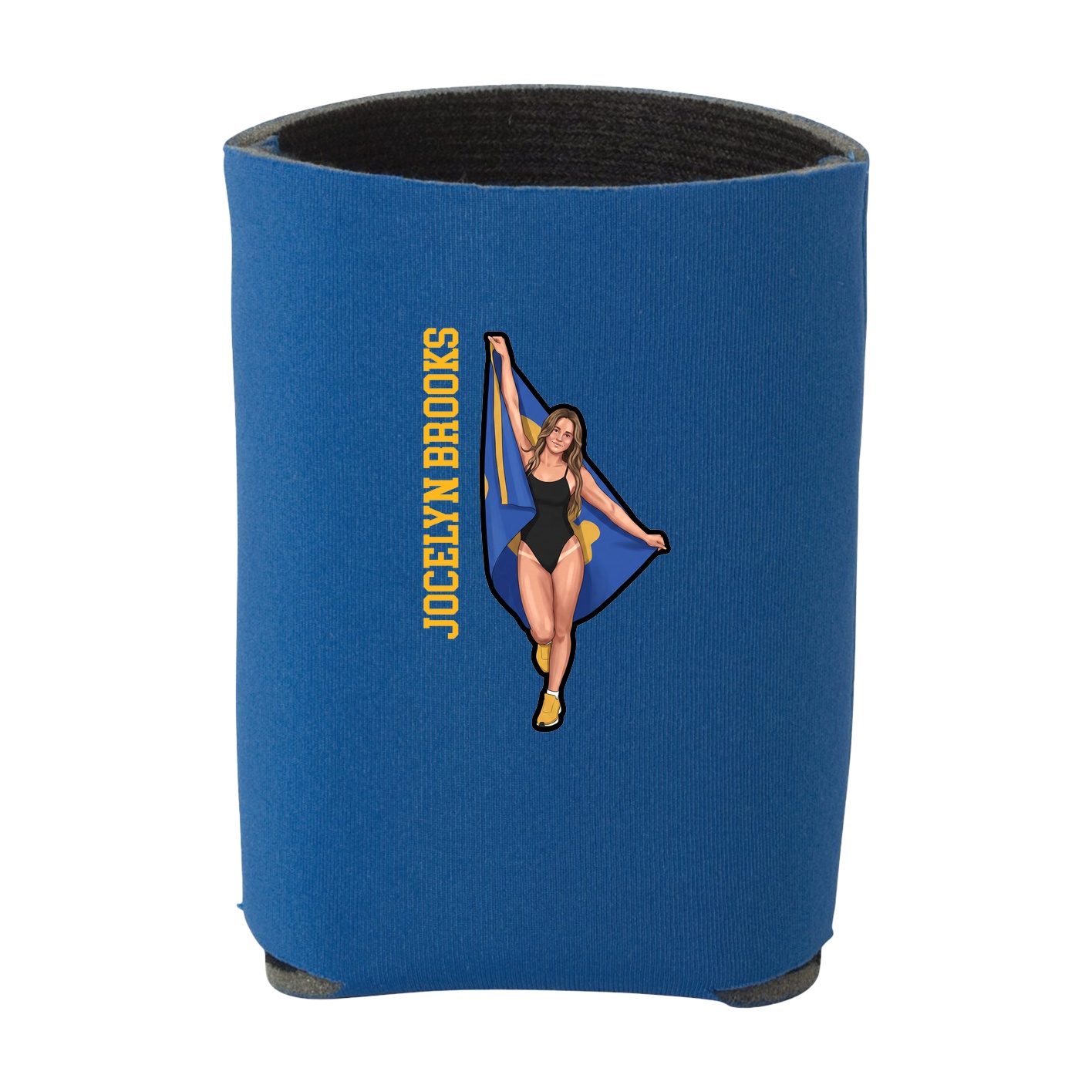 Can Holder — Name Vertical in Royal