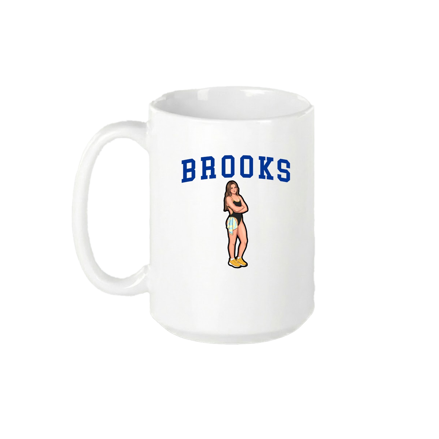 15oz Coffee Mug — Shirsey in White