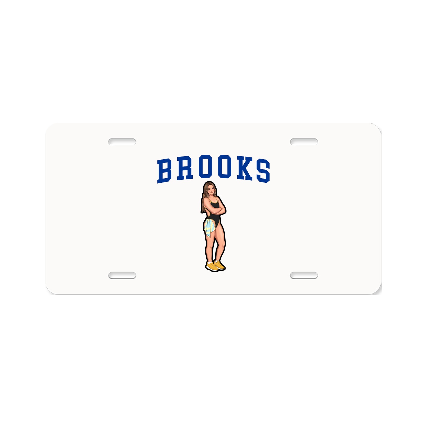 License Plate — Shirsey in Classic