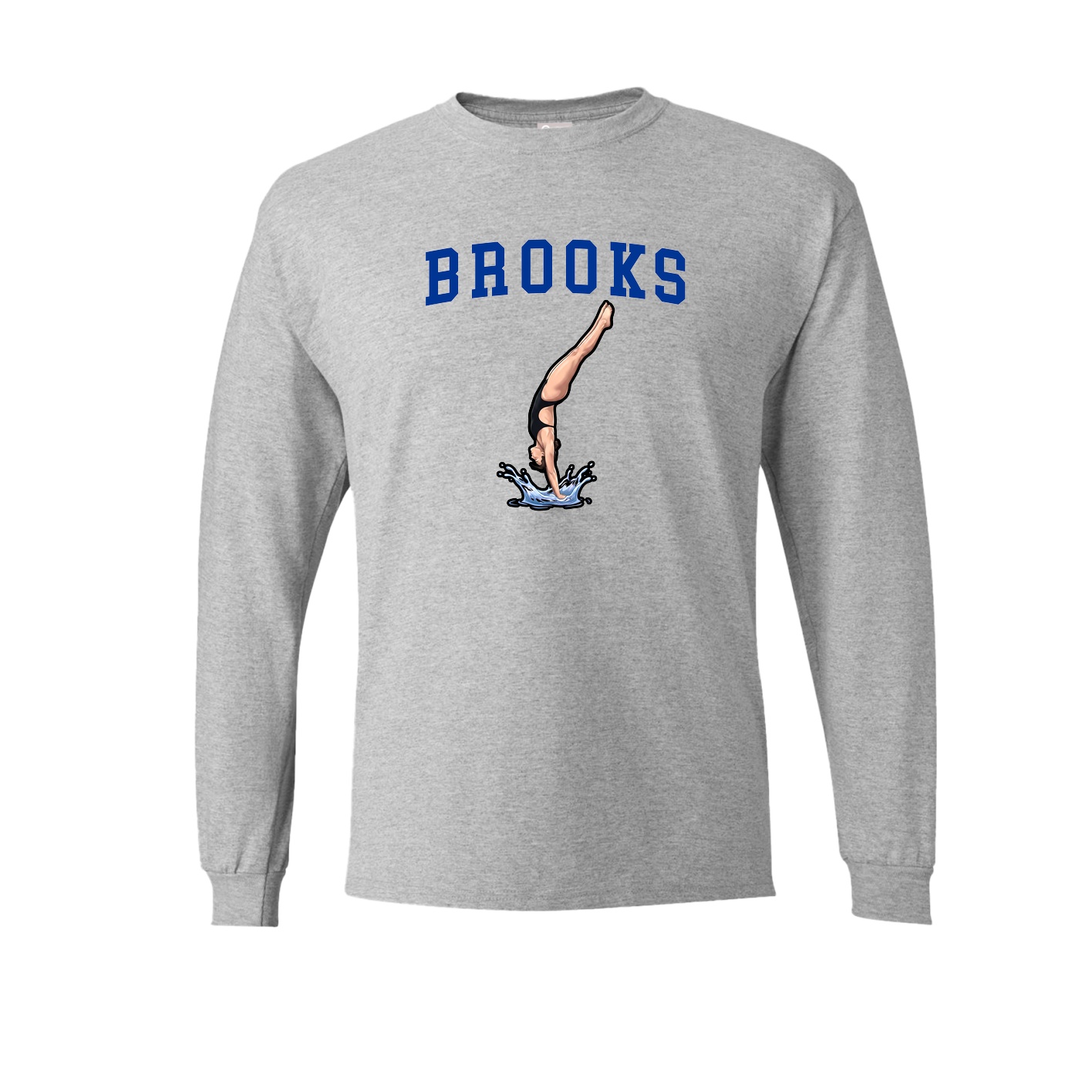 Long Sleeve Tee — Shirsey in Grey
